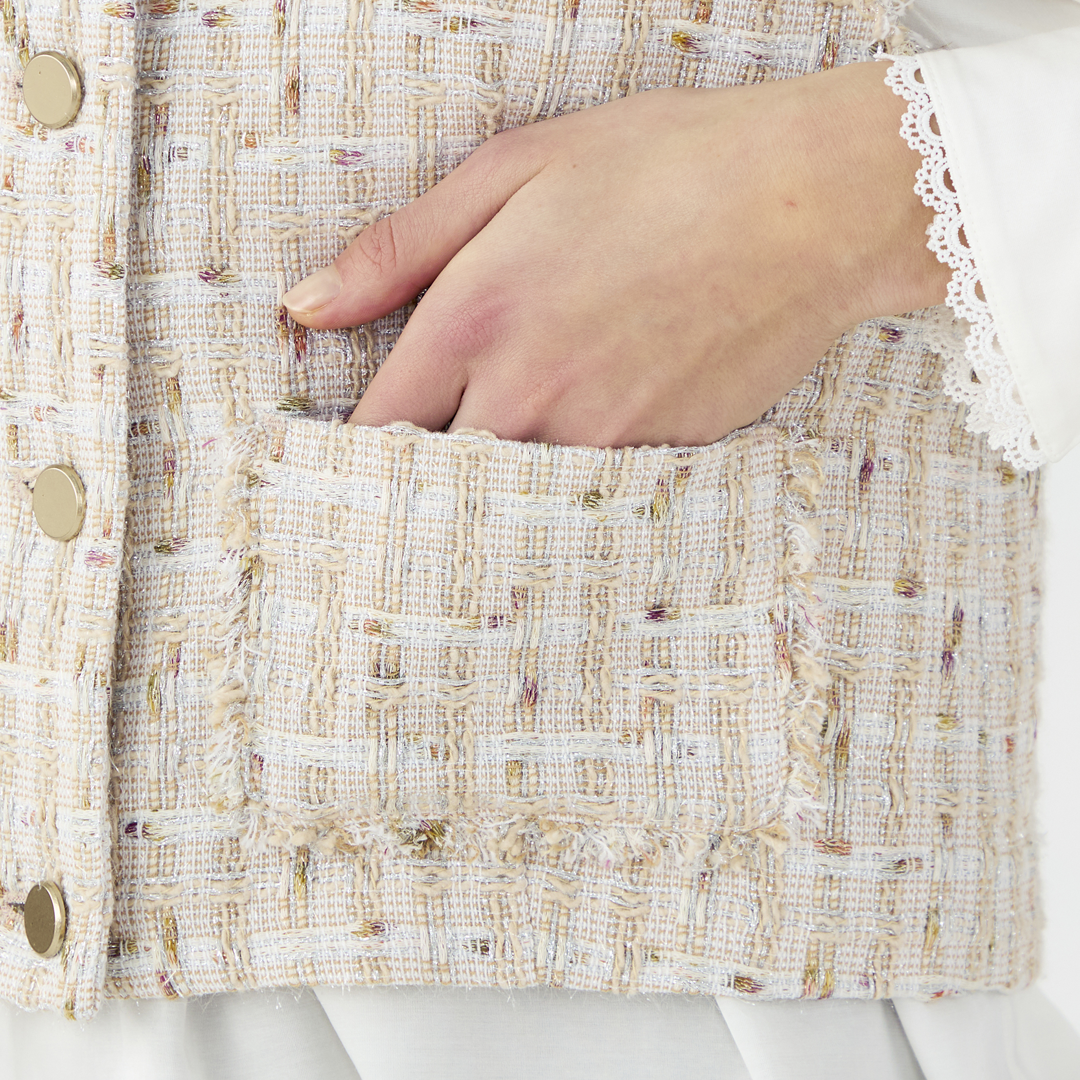 Mille-feuille ショートジレ｜トゥモローランド 公式サイト