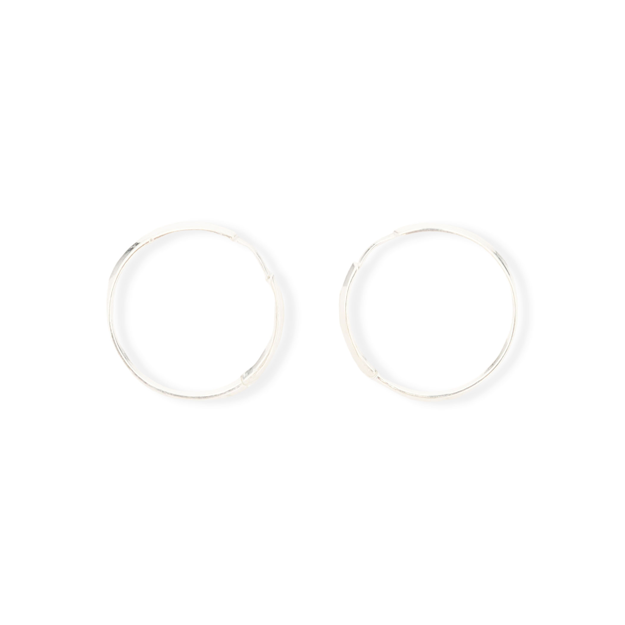 LAURA LOMBARDI Mediam Seamless シルバーピアス