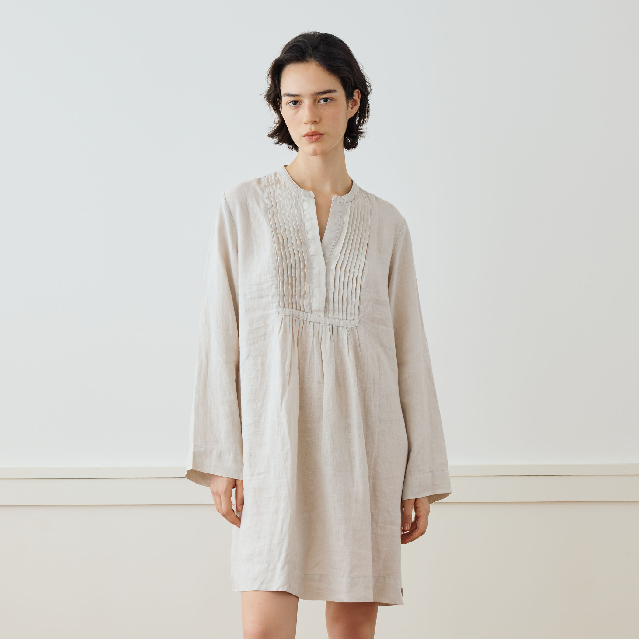 リネン ピンタックワンピース WKO6799｜トゥモローランド 公式通販