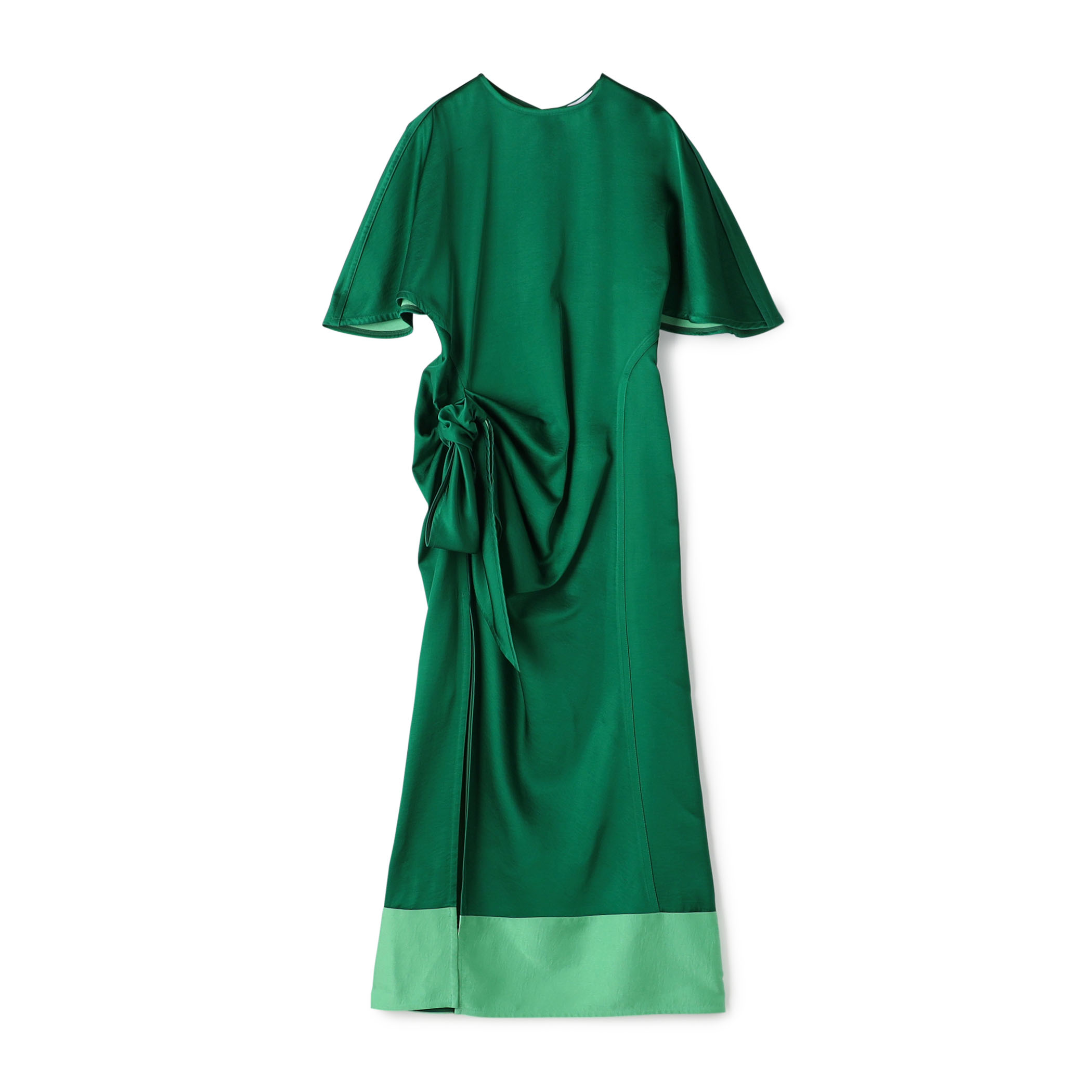 ROSIE ASSOULIN Sash & Slit Dress