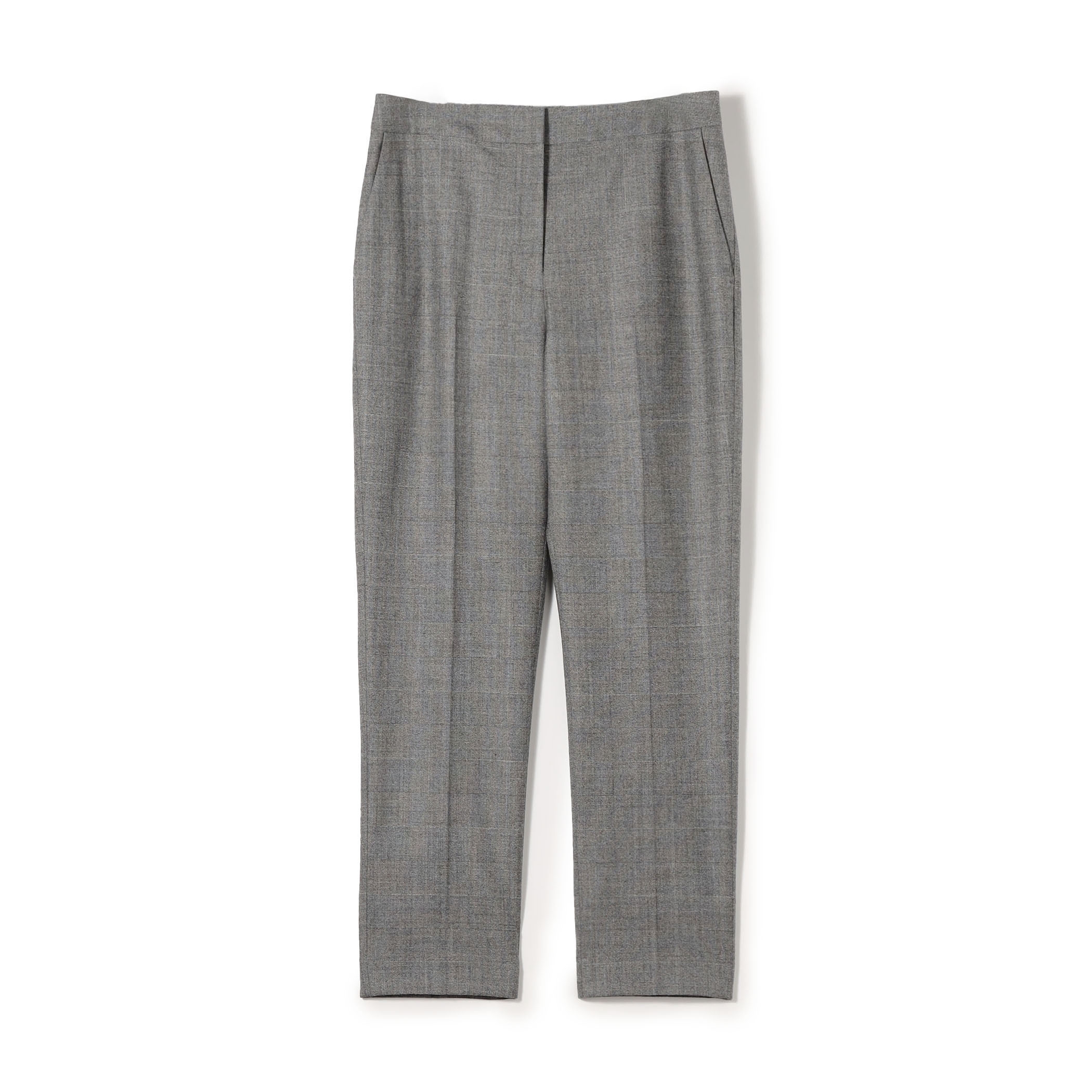【一部WEB先行予約】フランネルウールストレッチ シガレットパンツ