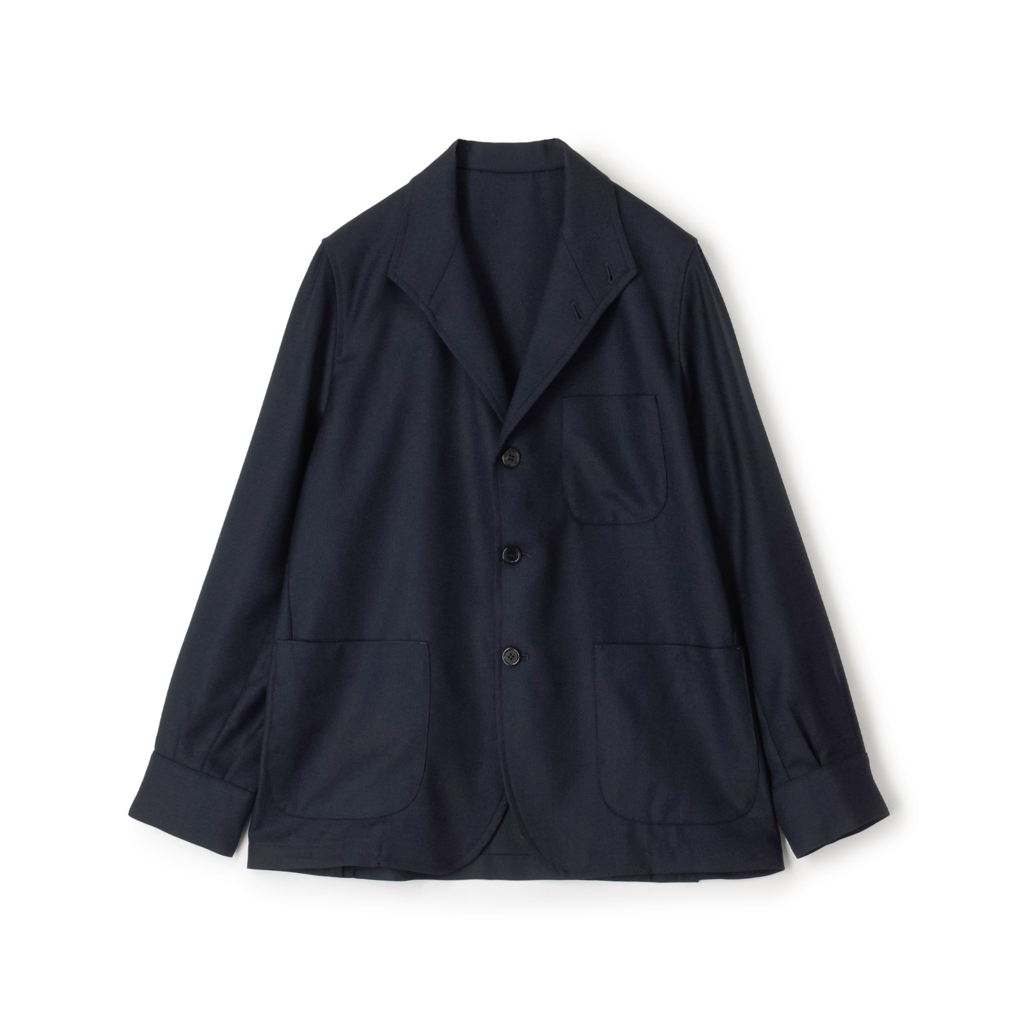 Justo Gimeno TEBA JAKCKET ウールホップサックジャケット