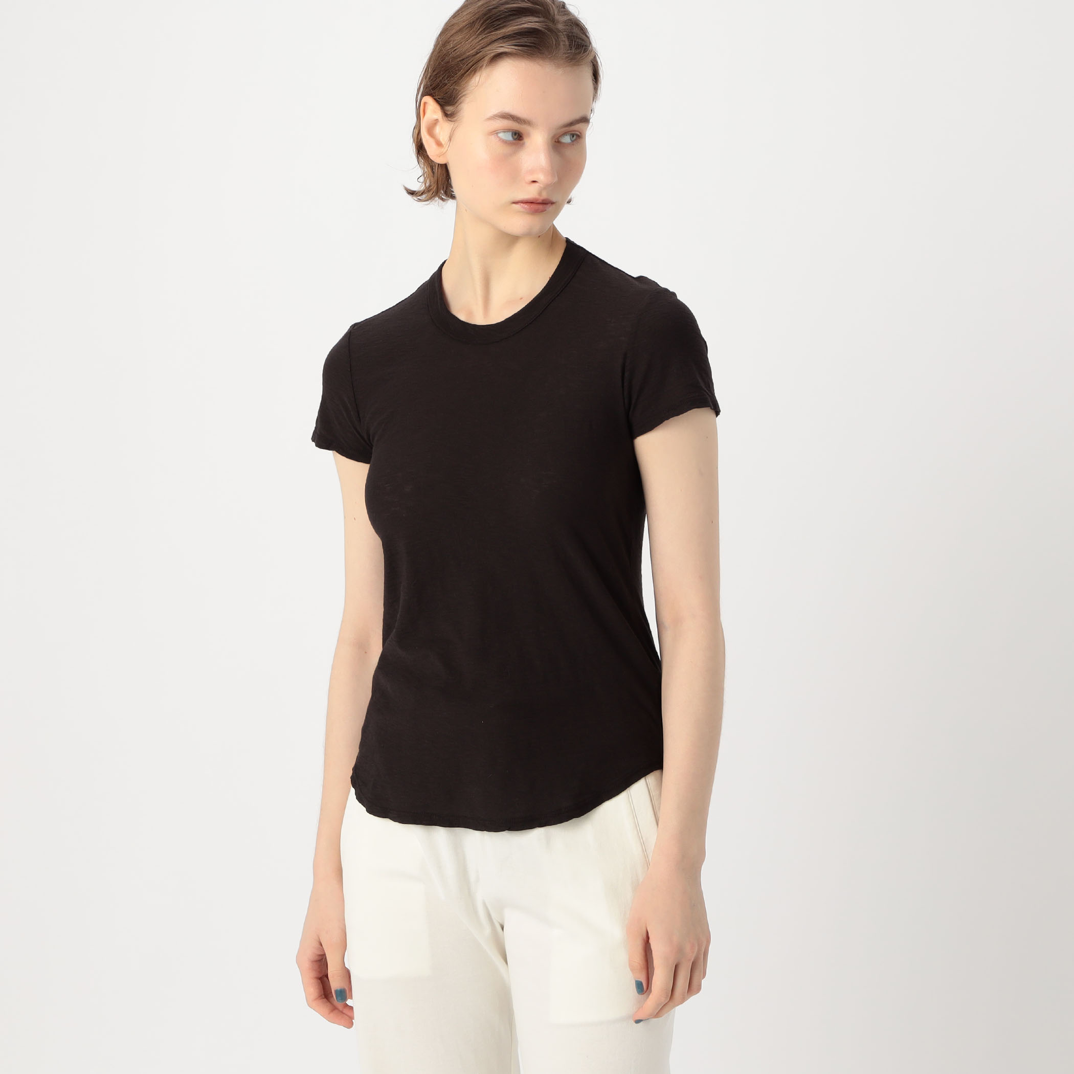 【JAMES PERSE】スラブジャージー クルーネックTシャツ WUA3037 スラブジャージー クルーネックTシャツ WUA3037