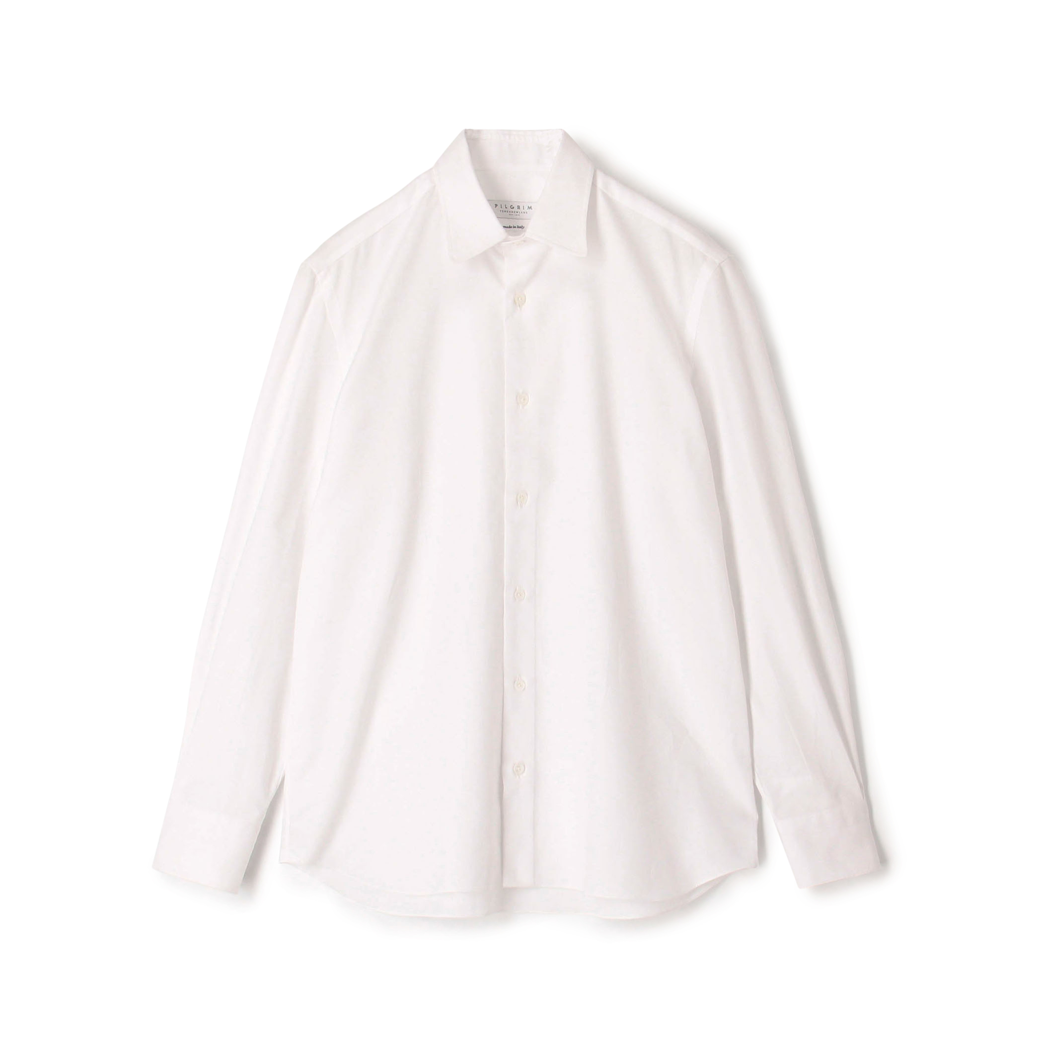 TOMORROWLAND PILGRIM コットンピケ レギュラーカラーシャツ