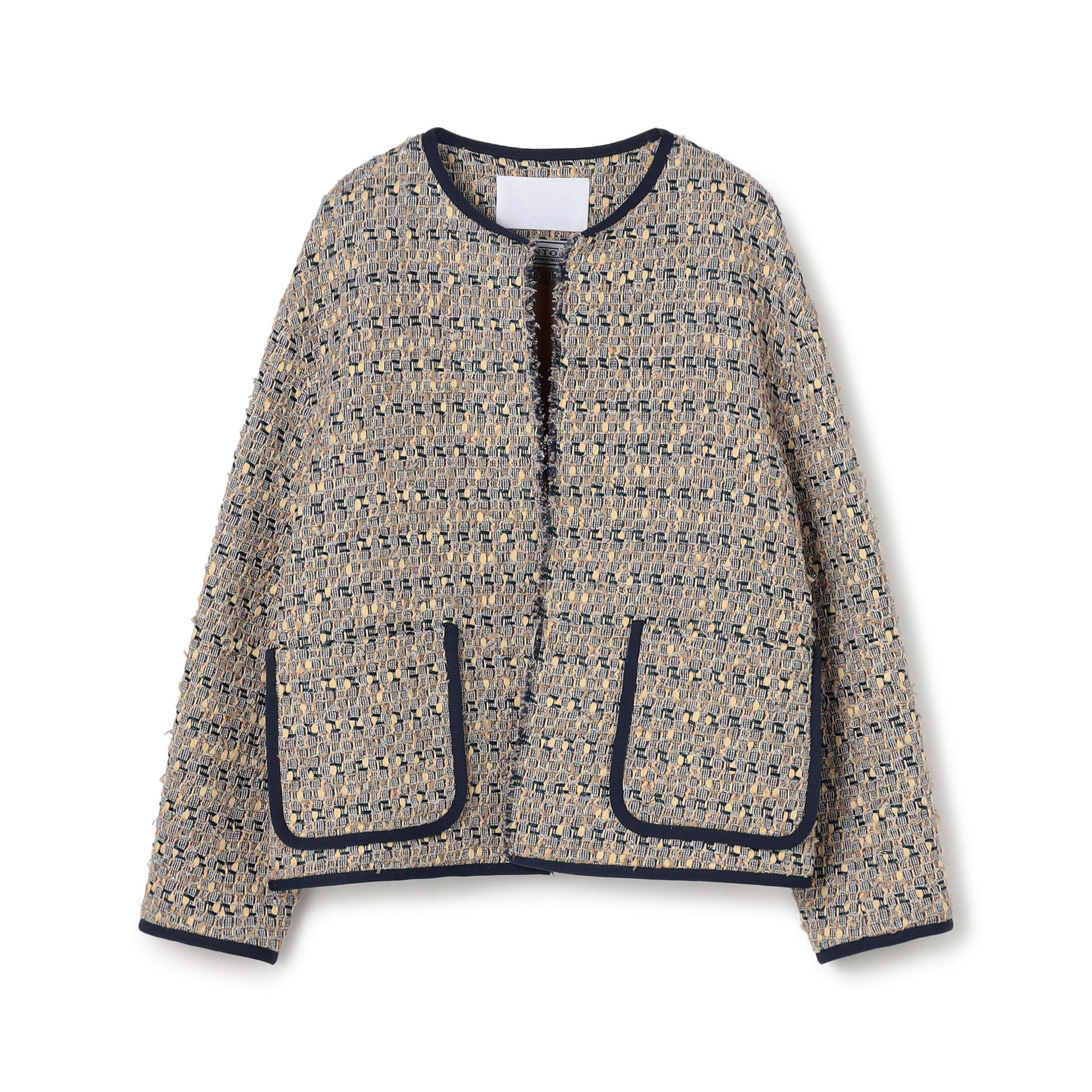 Blueberry Tarte クルーネックジャケット