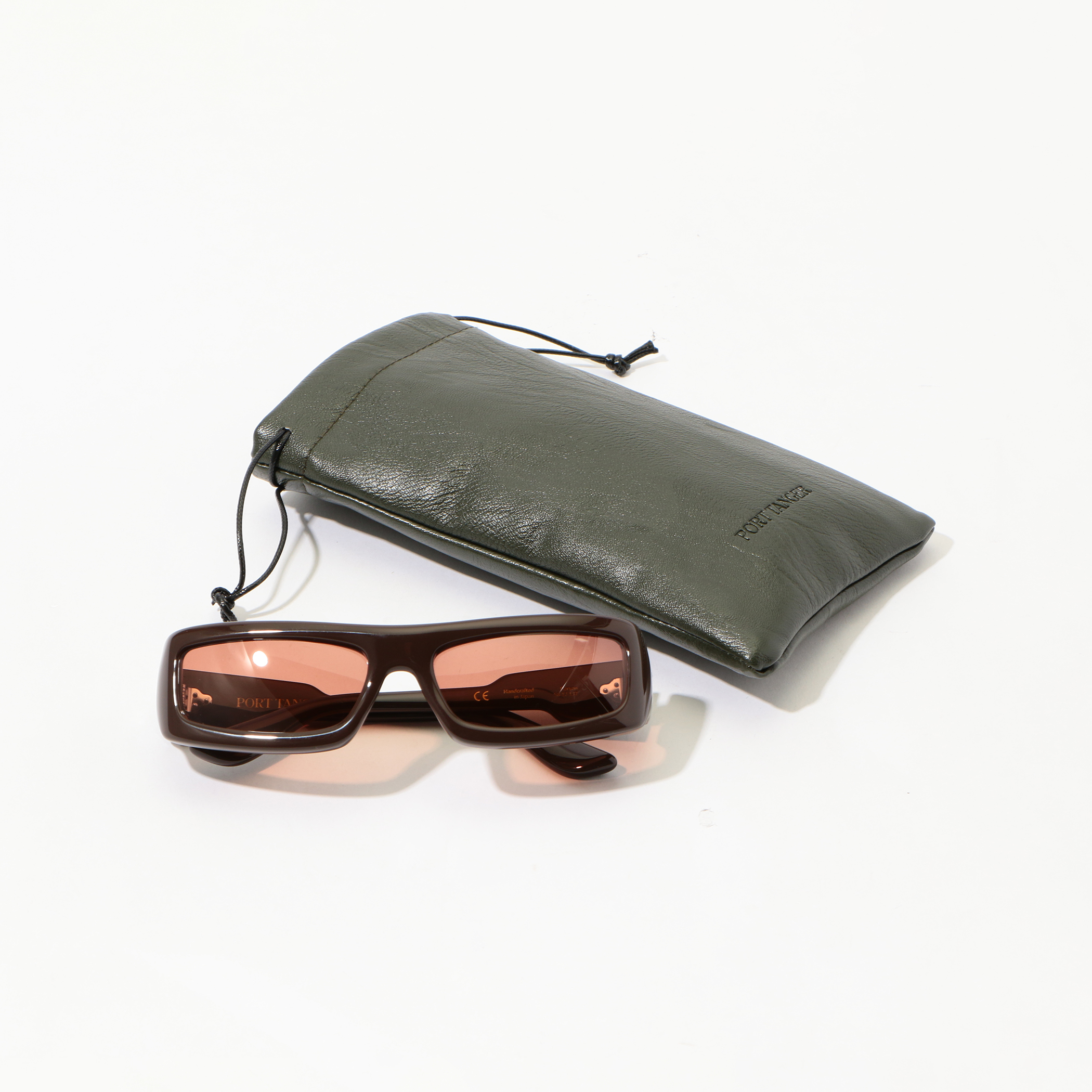 PORT TANGER サングラス ブラウンフレーム Port Tanger: ブラウン Gray サングラス | SSENSE 日本