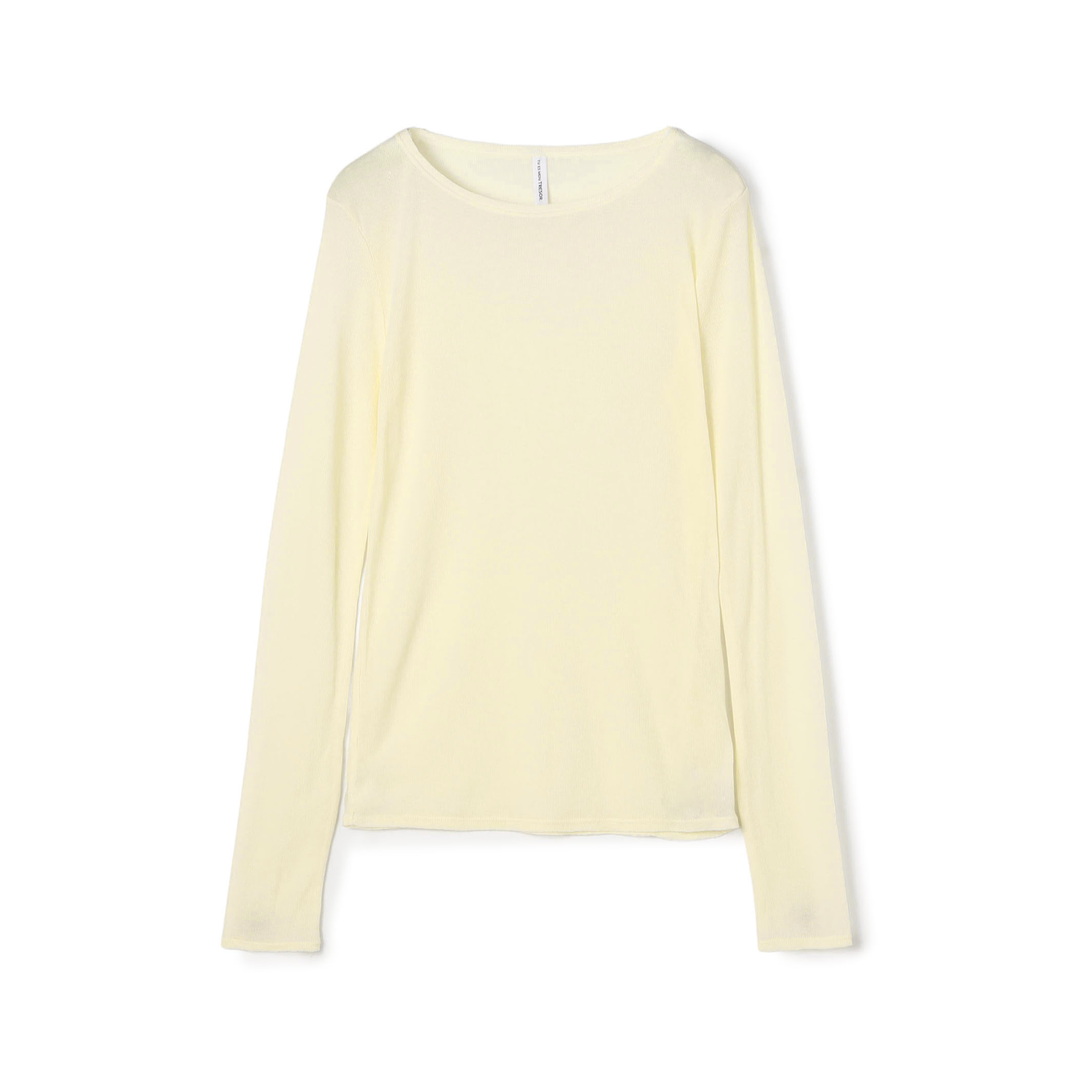 Tu es mon Tresor Cut-off Longsleeve トップス