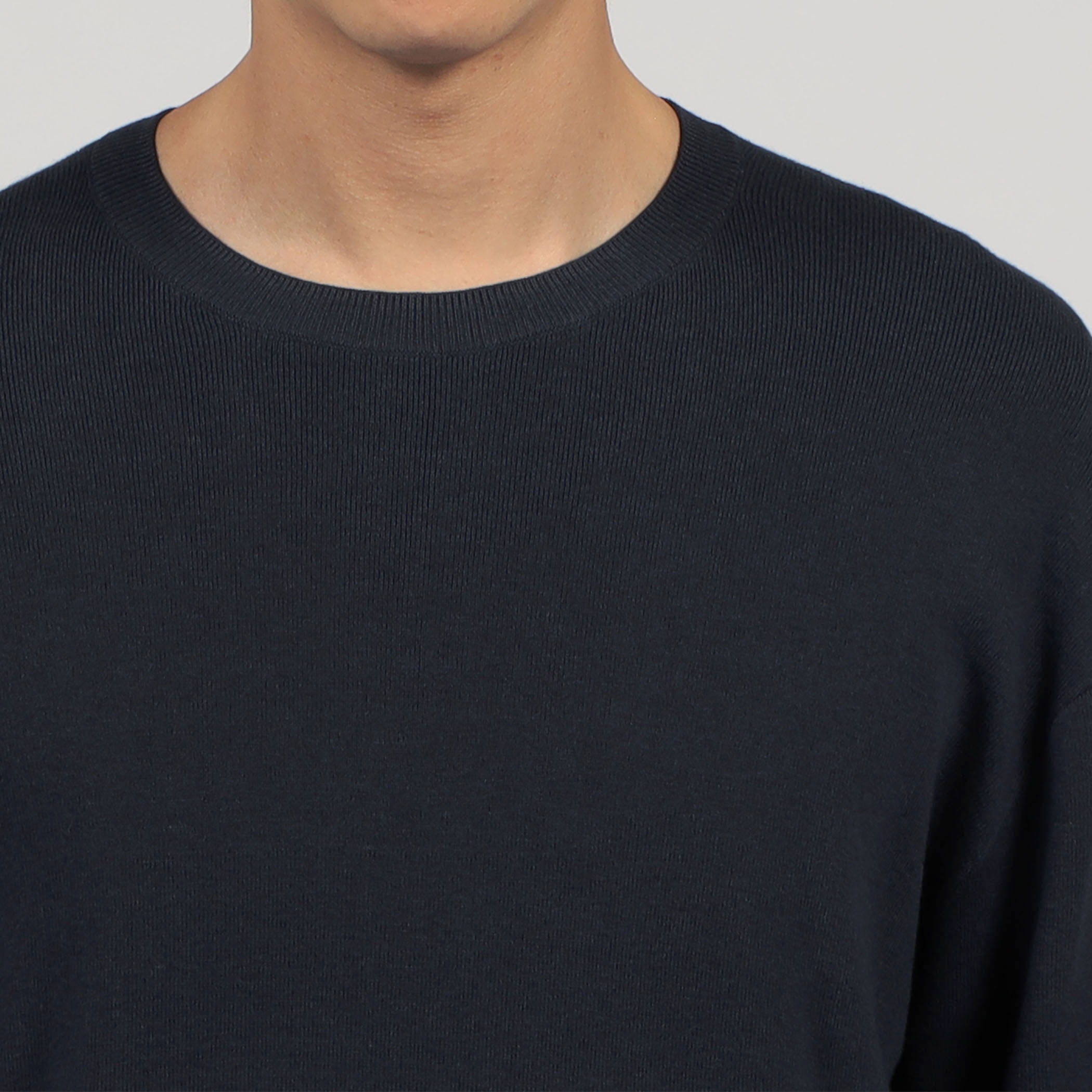 TOMORROWLAND tricot コットンカシミヤ クルーネックプルオーバー