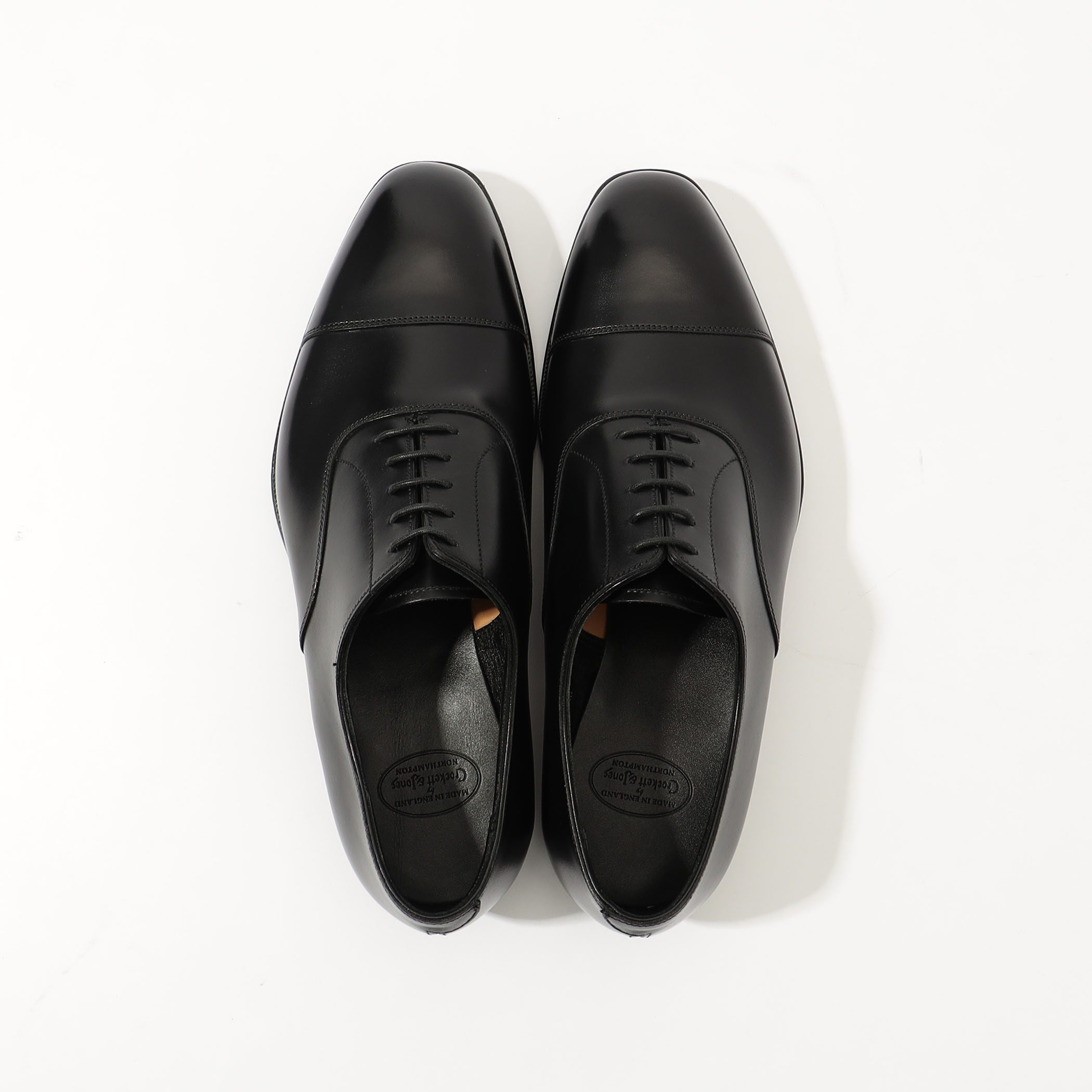 CROCKETT&JONES AUDLEY3 ストレートチップ レザーシューズ 