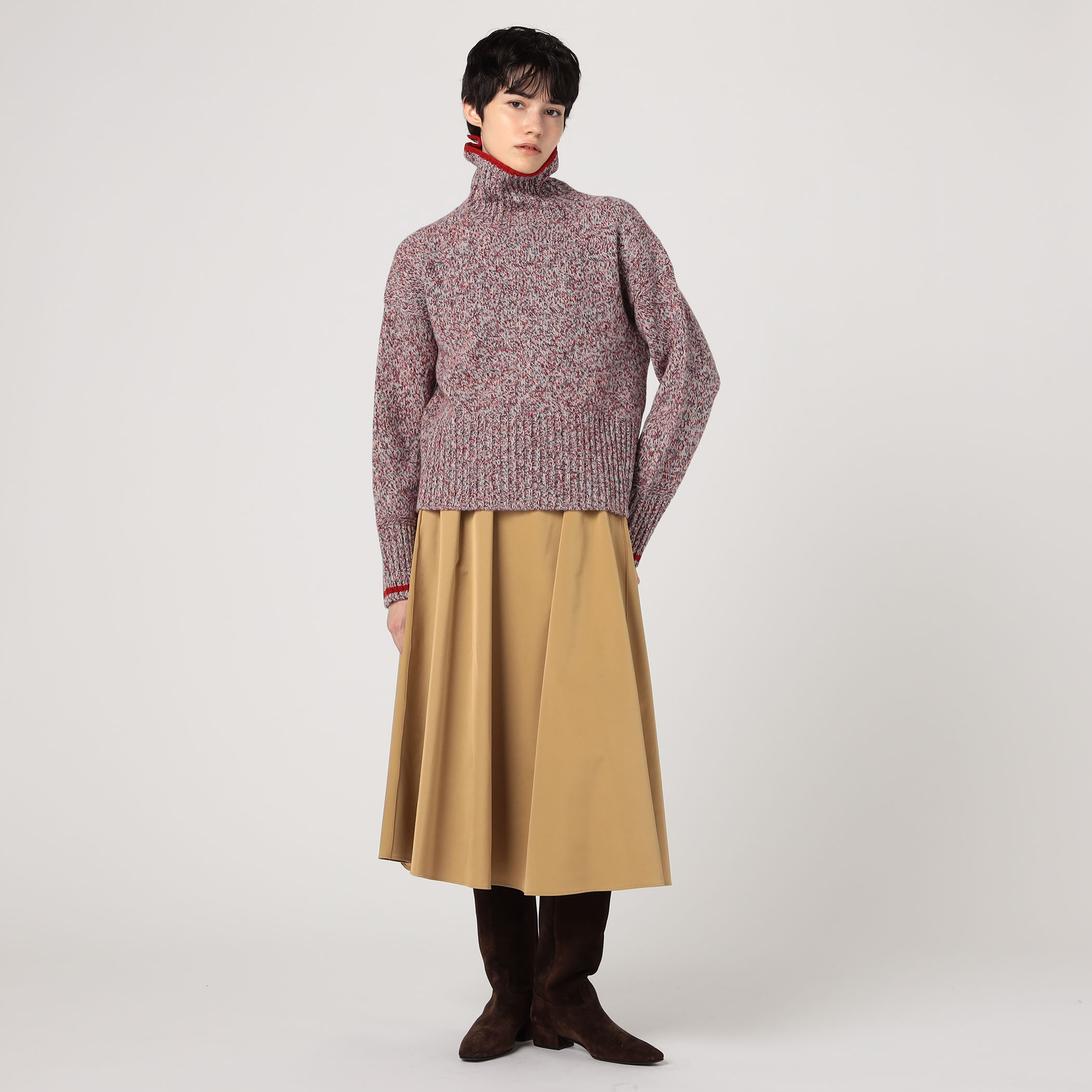 ファインラムズウール タートルネックプルオーバー｜トゥモローランド