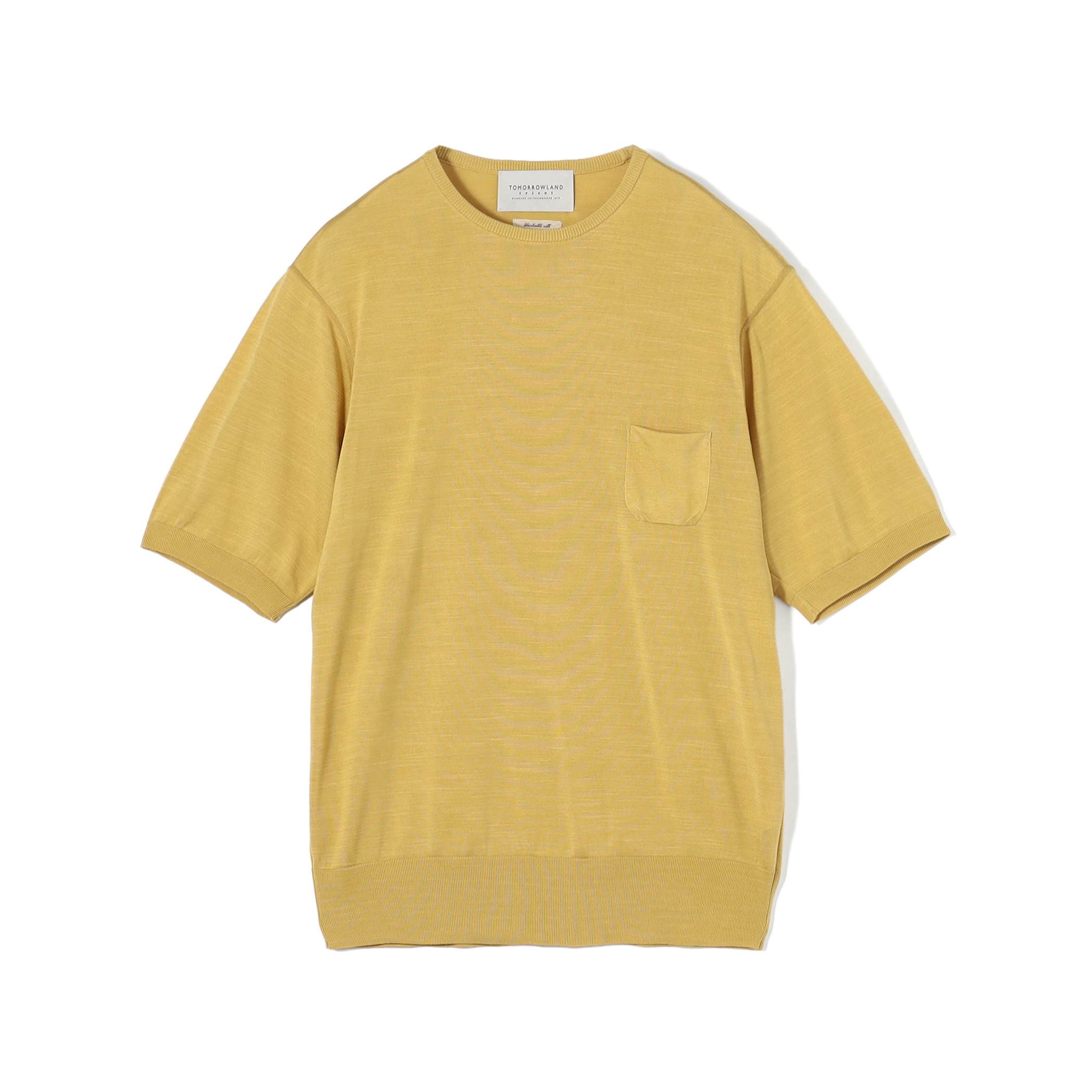 TOMORROWLAND tricot プライムシルク ハーフスリーブ ニット