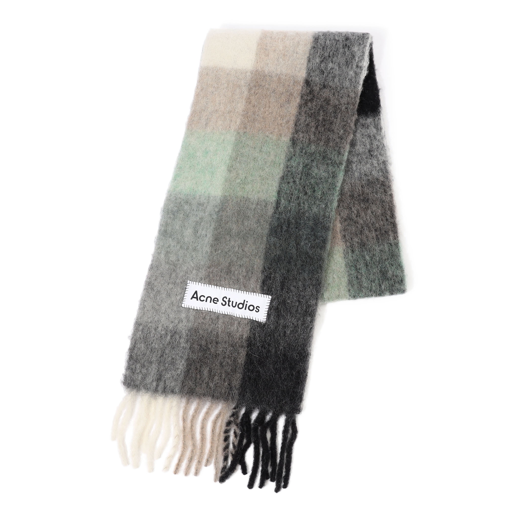 ■Acne Studios VALLY モヘアチェックストール