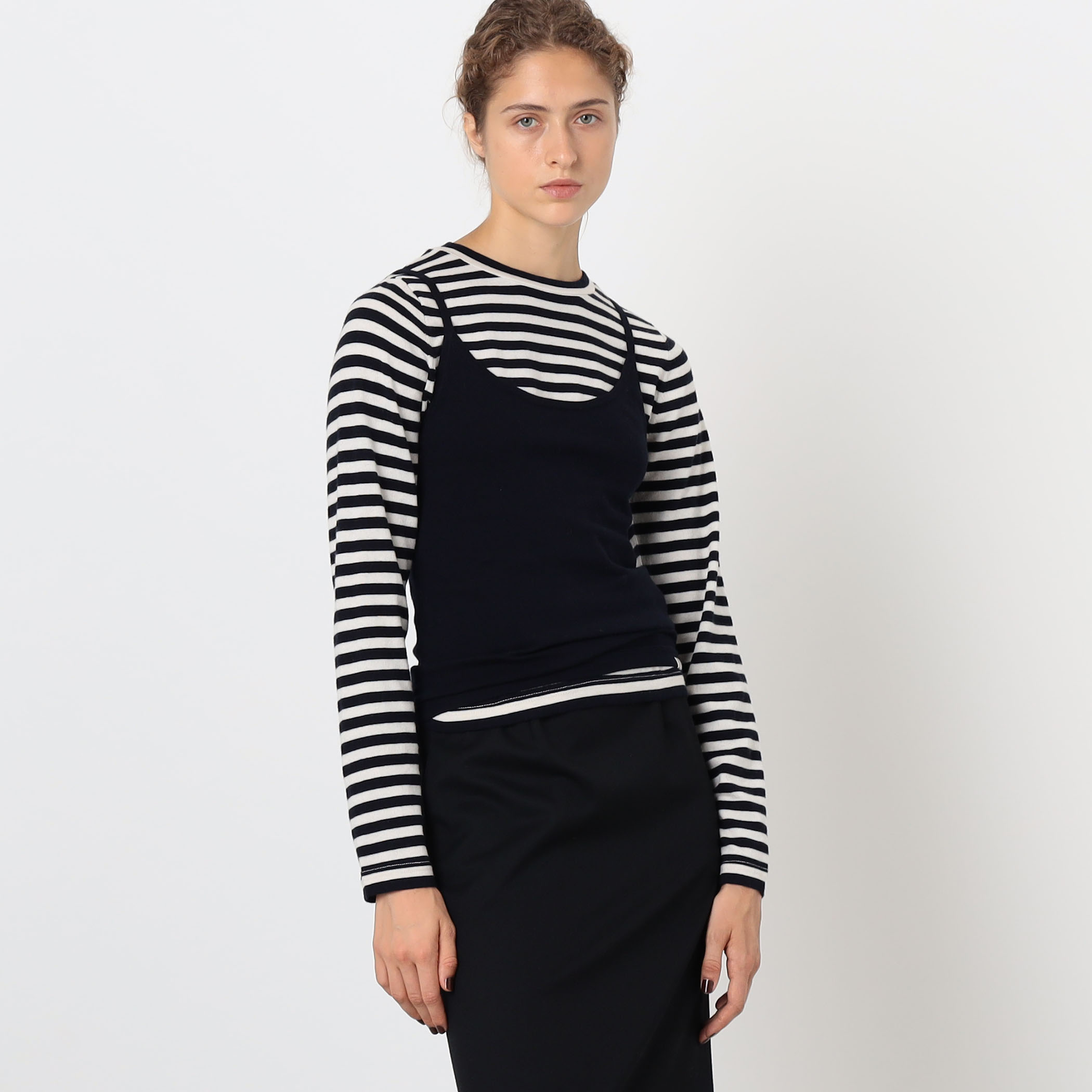extreme cashmere britney コットンカシミヤ キャミソールトップ