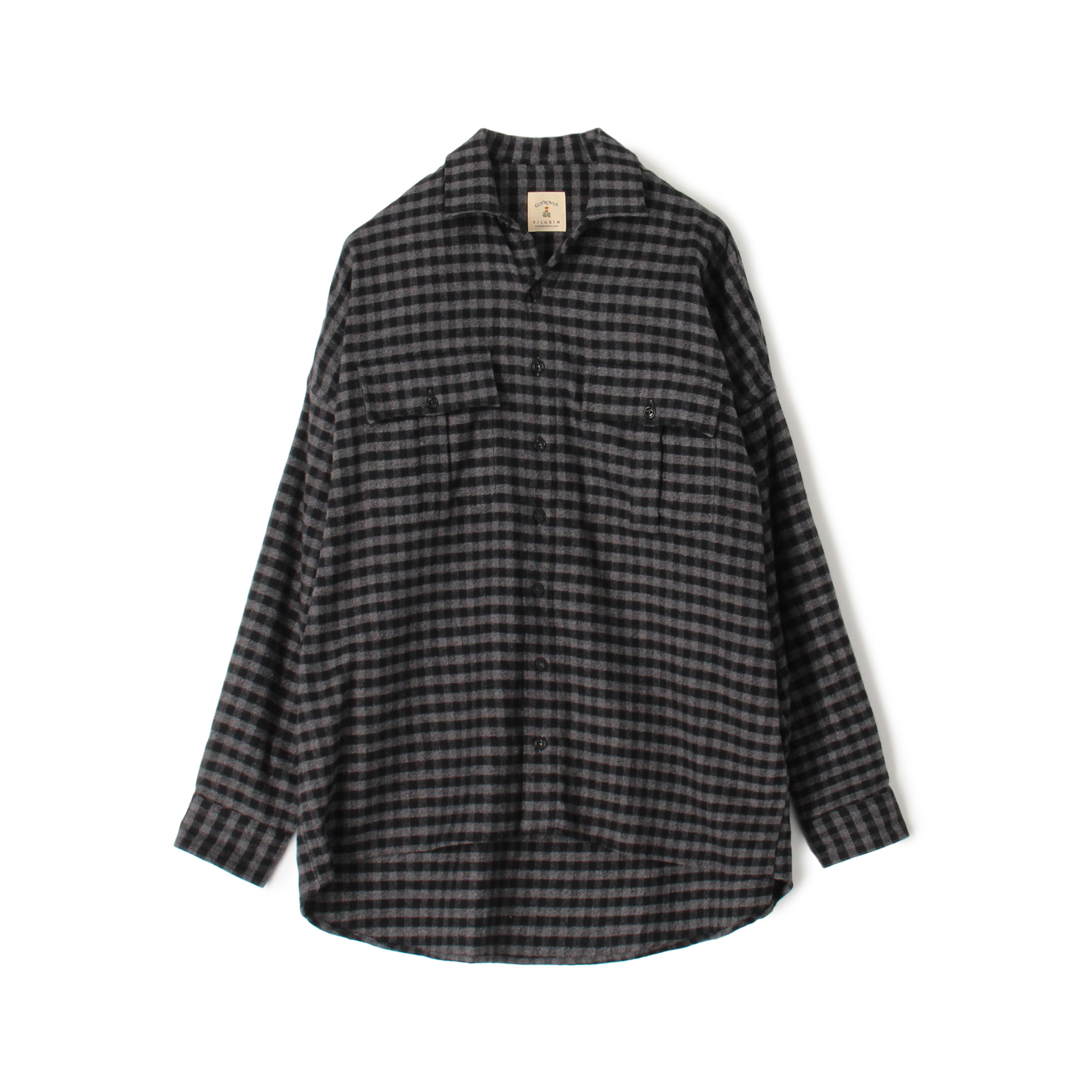 【別注】GUY ROVER コットンフランネル オーバーシャツ