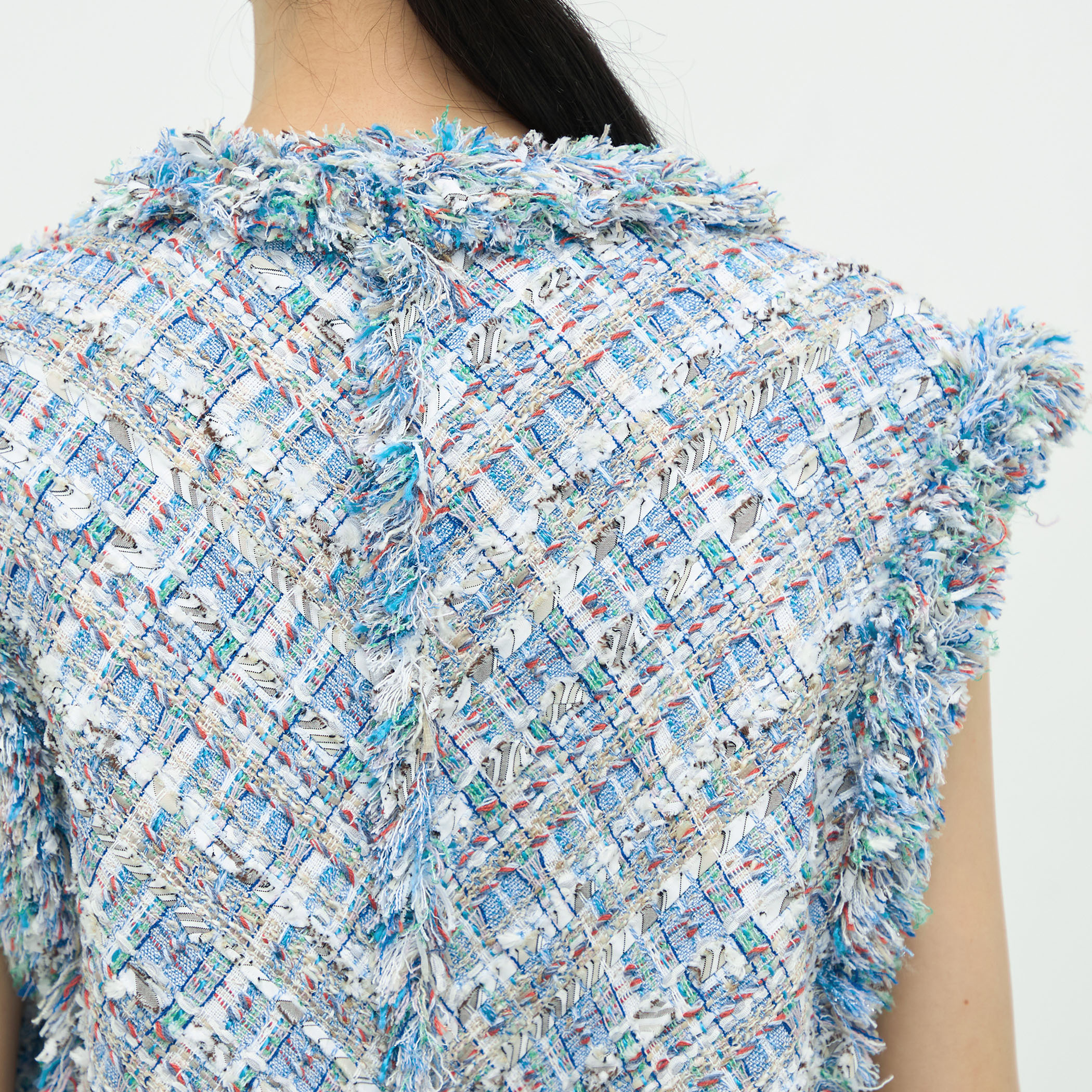 ミックスツイード ショートジレ｜トゥモローランド 公式通販