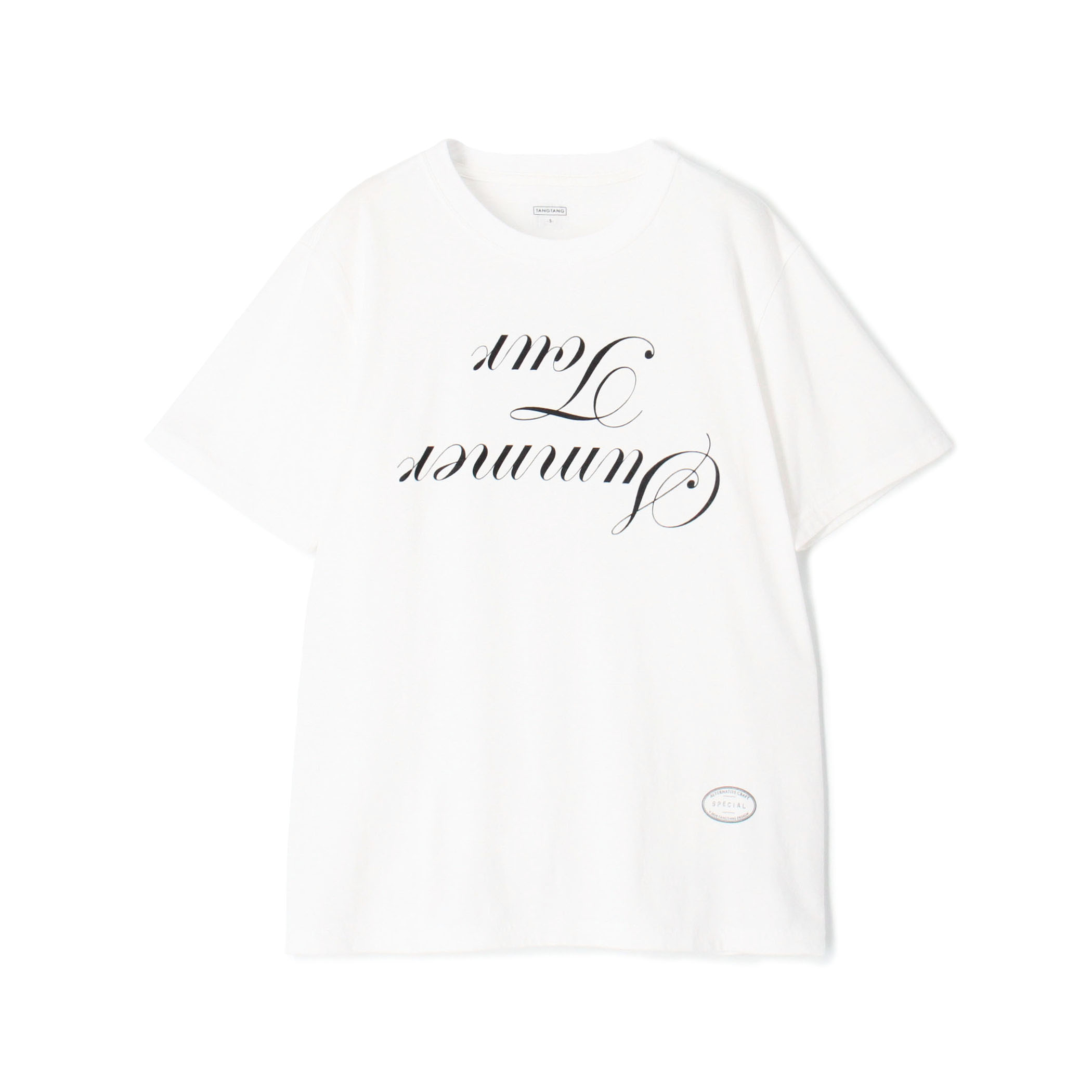 TANG TANG UPSODEDOWN FIN Tシャツ