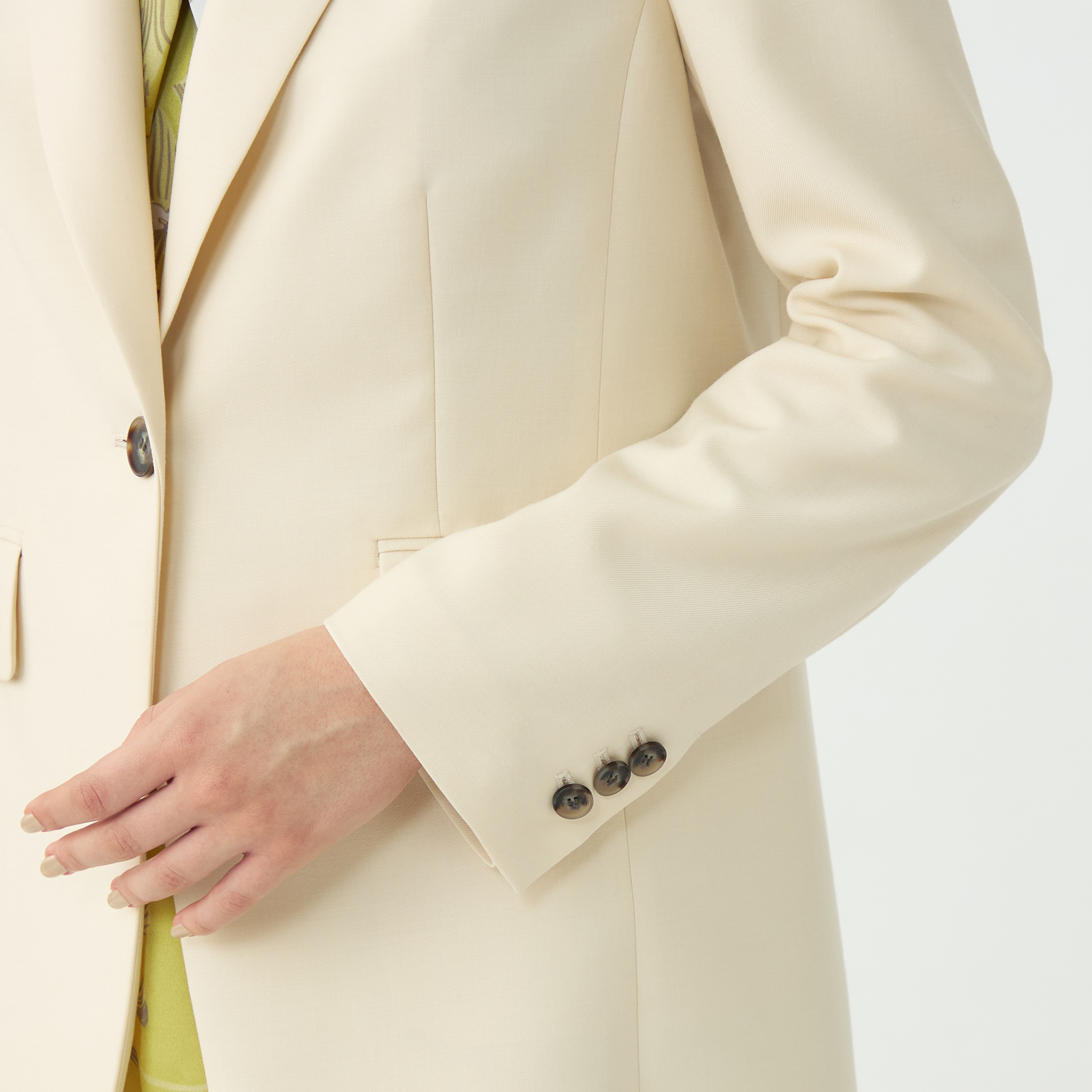 新品Ballseyハイツイストビエラ 1Bテーラードジャケット　ネイビー ボールジィ Ballsey ハイツイストビエラ 1Bテーラードジャケット （69