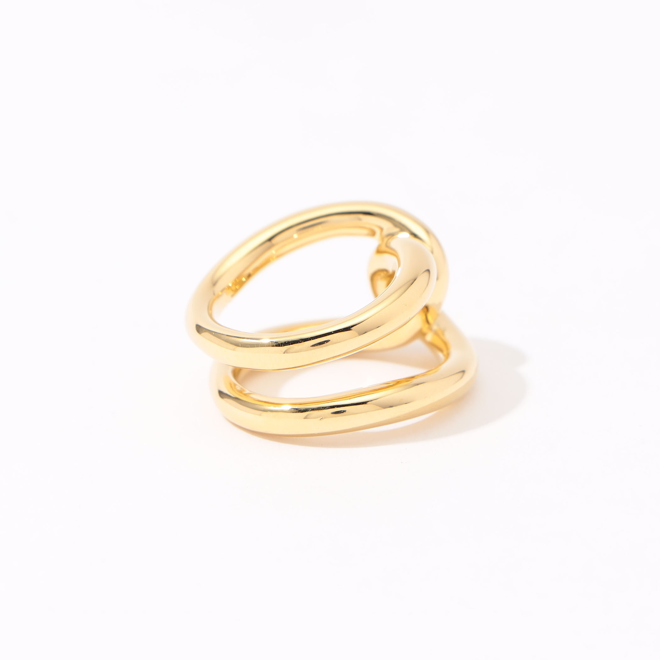 LIE STUDIO Agnes リング 指輪 ゴールド 関税込 ペアリング LIE STUDIO The Agnes リング | ゴールドトーン | FARFETCH JP
