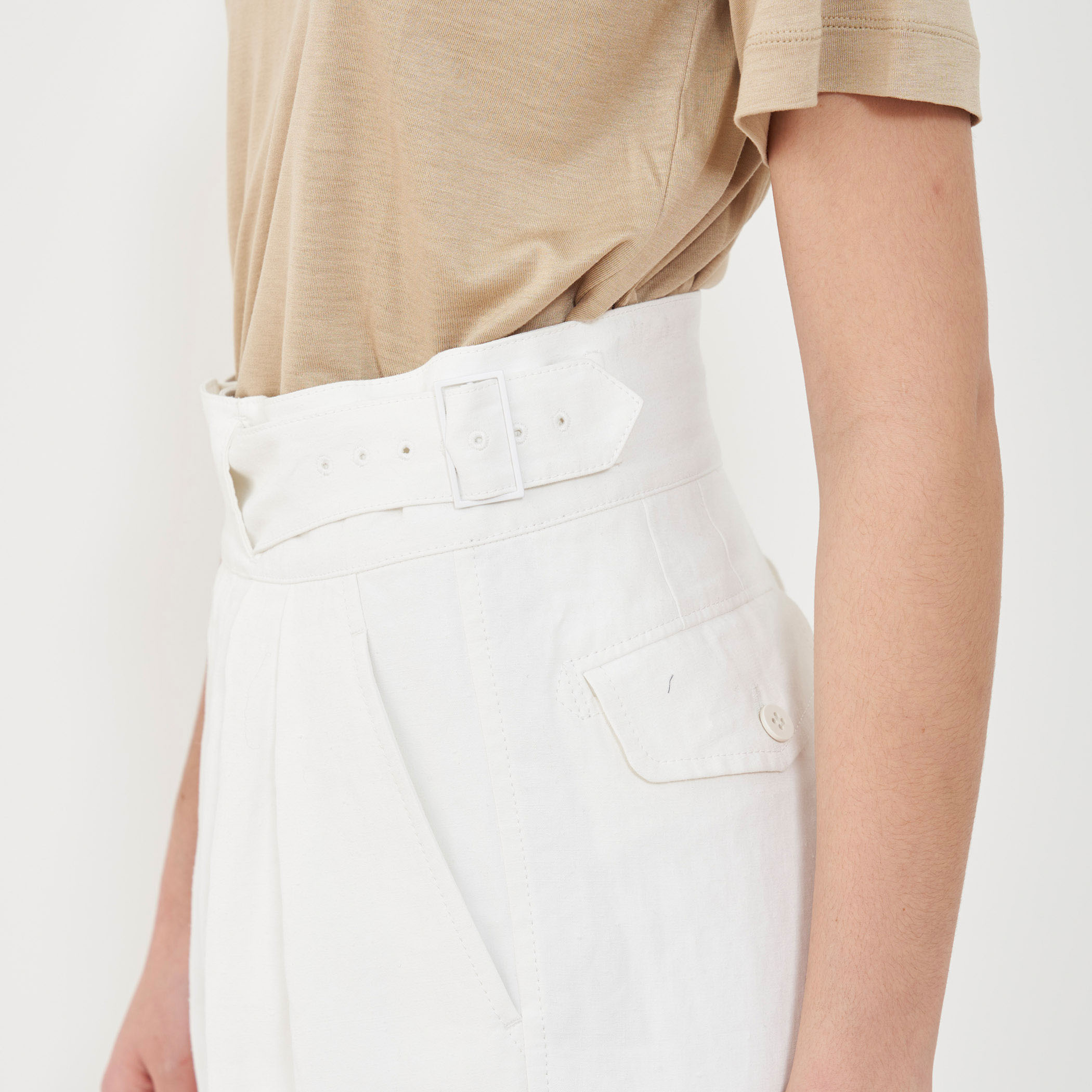 ピグメントリネン グルカパンツ｜トゥモローランド 公式通販