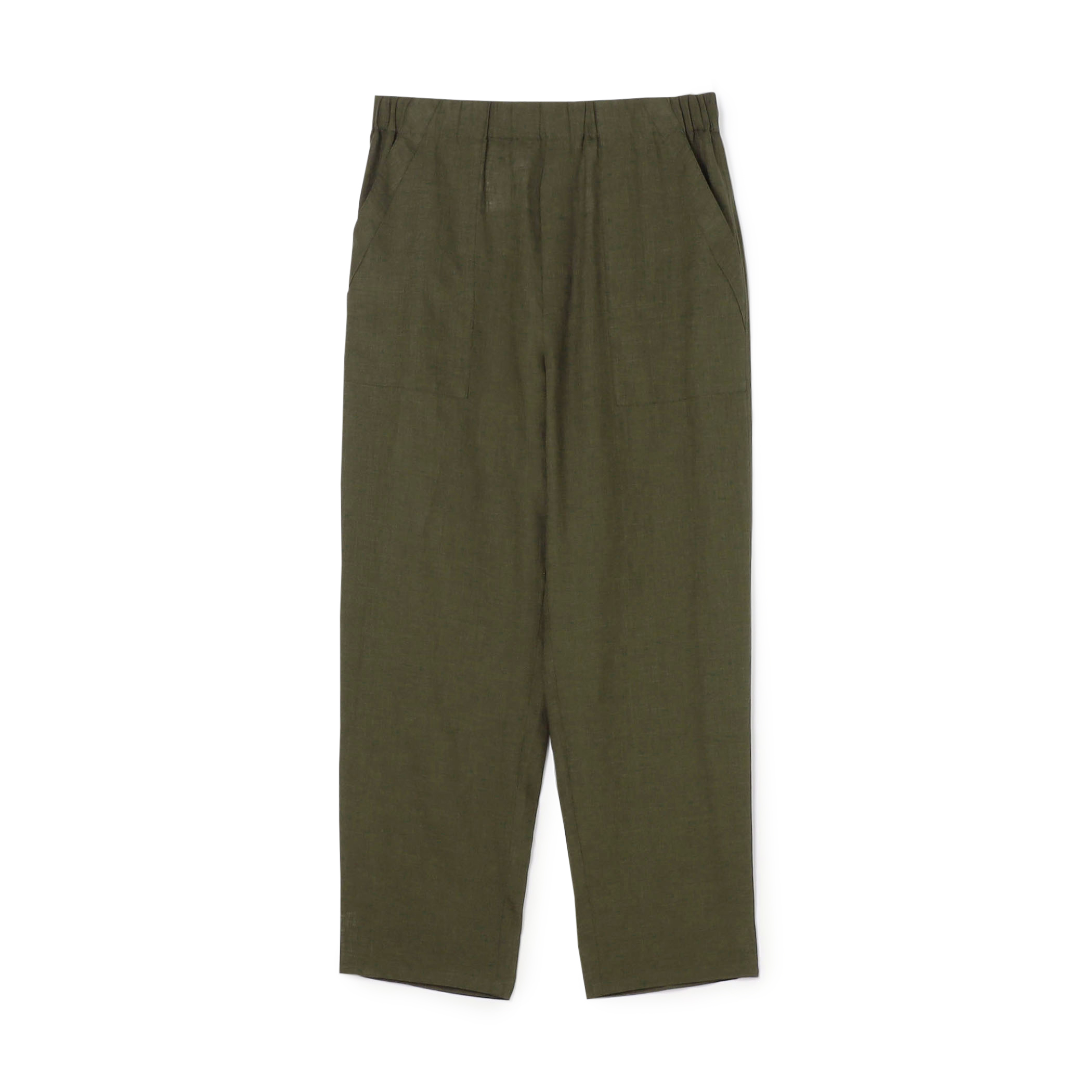 リネンポプリン イージーパンツ