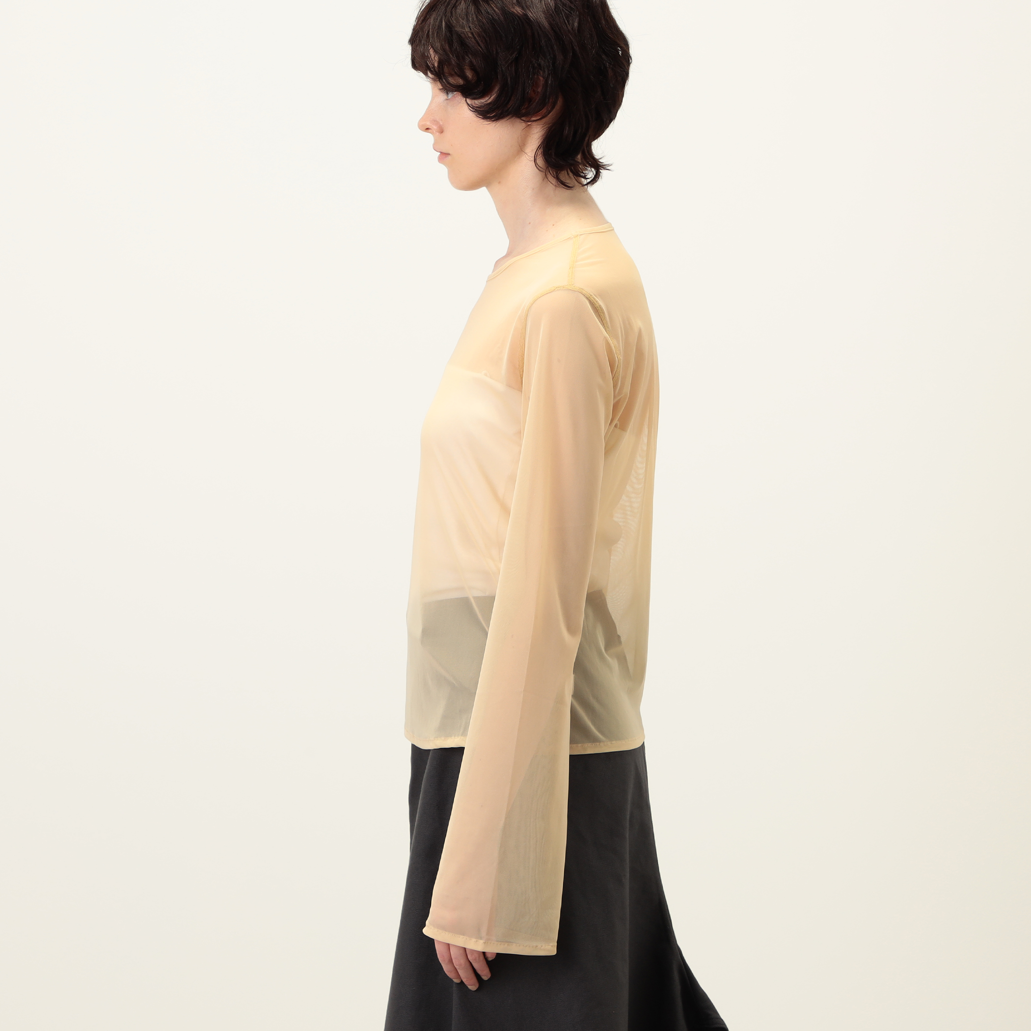 SIMONE WILD MESH EASY L/S メッシュ ロングスリーブTシャツ