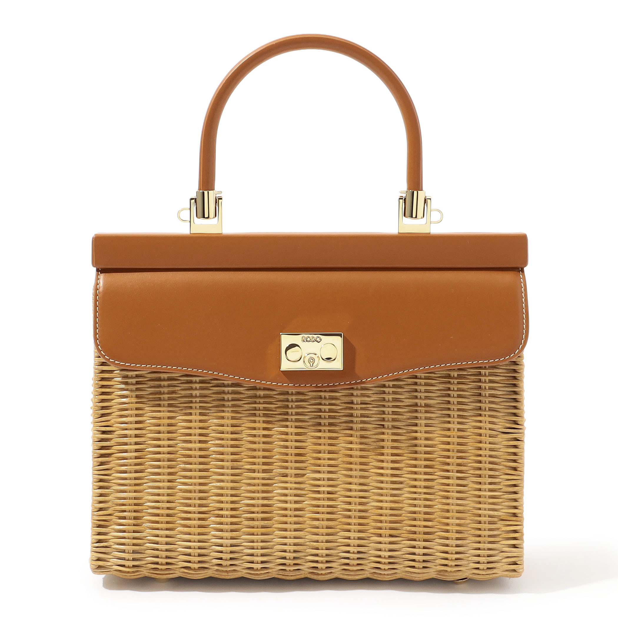 RODO RATTAN M ハンドバッグ