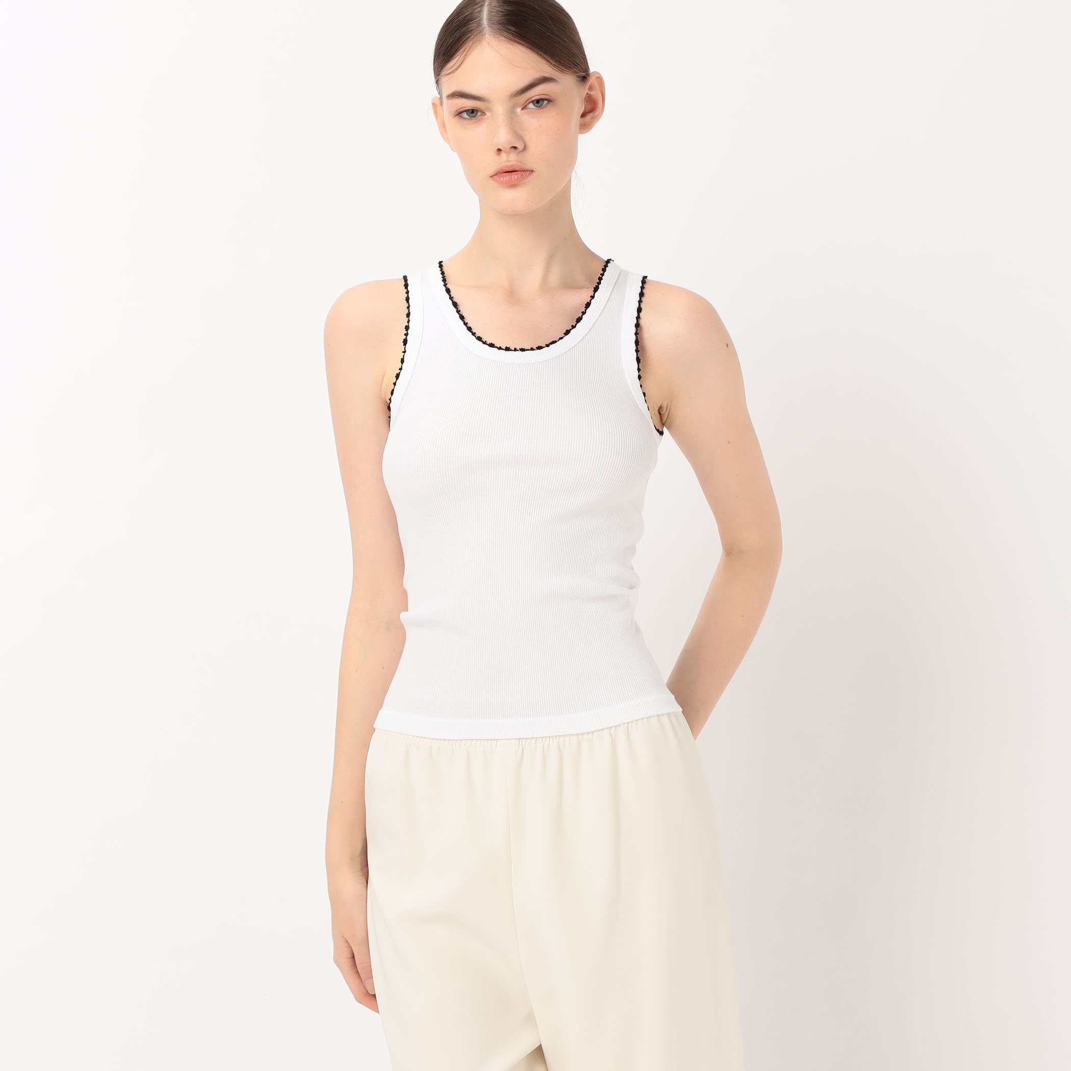 babaco Ribbed Tank Top｜トゥモローランド 公式サイト