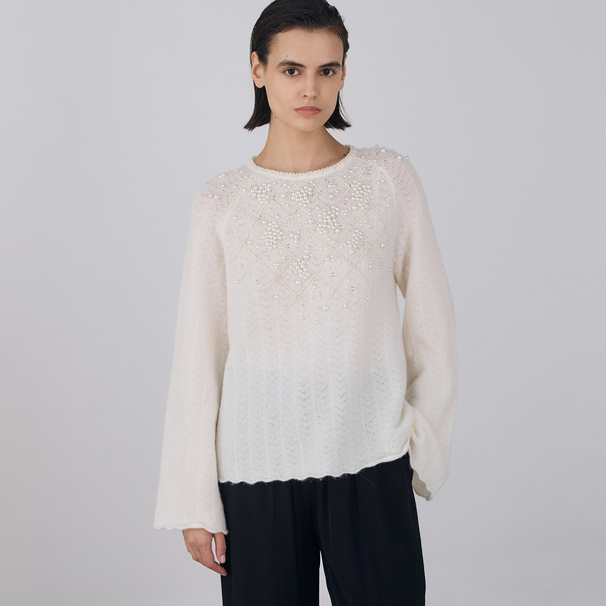DeuxiemeClass DesignSleeveCroppedプルオーバー GLOBAL WORK｜メルティパイピングプルオーバー/115933 | Rakuten
