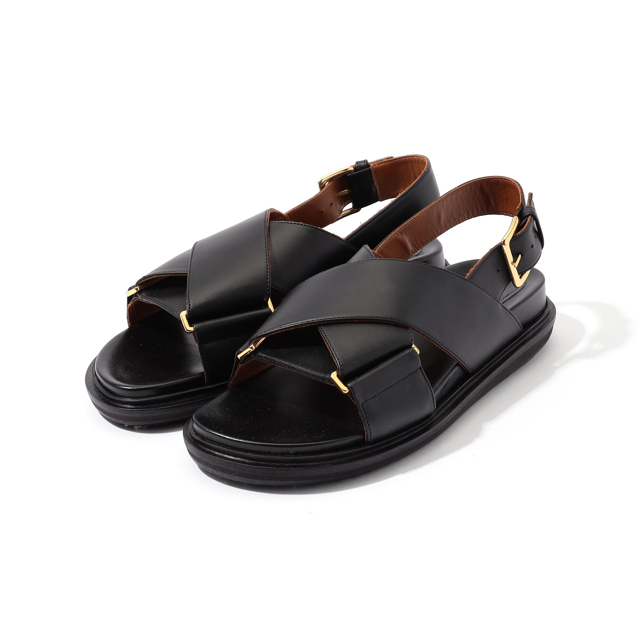 MARNI FB CRISCROSS サンダル