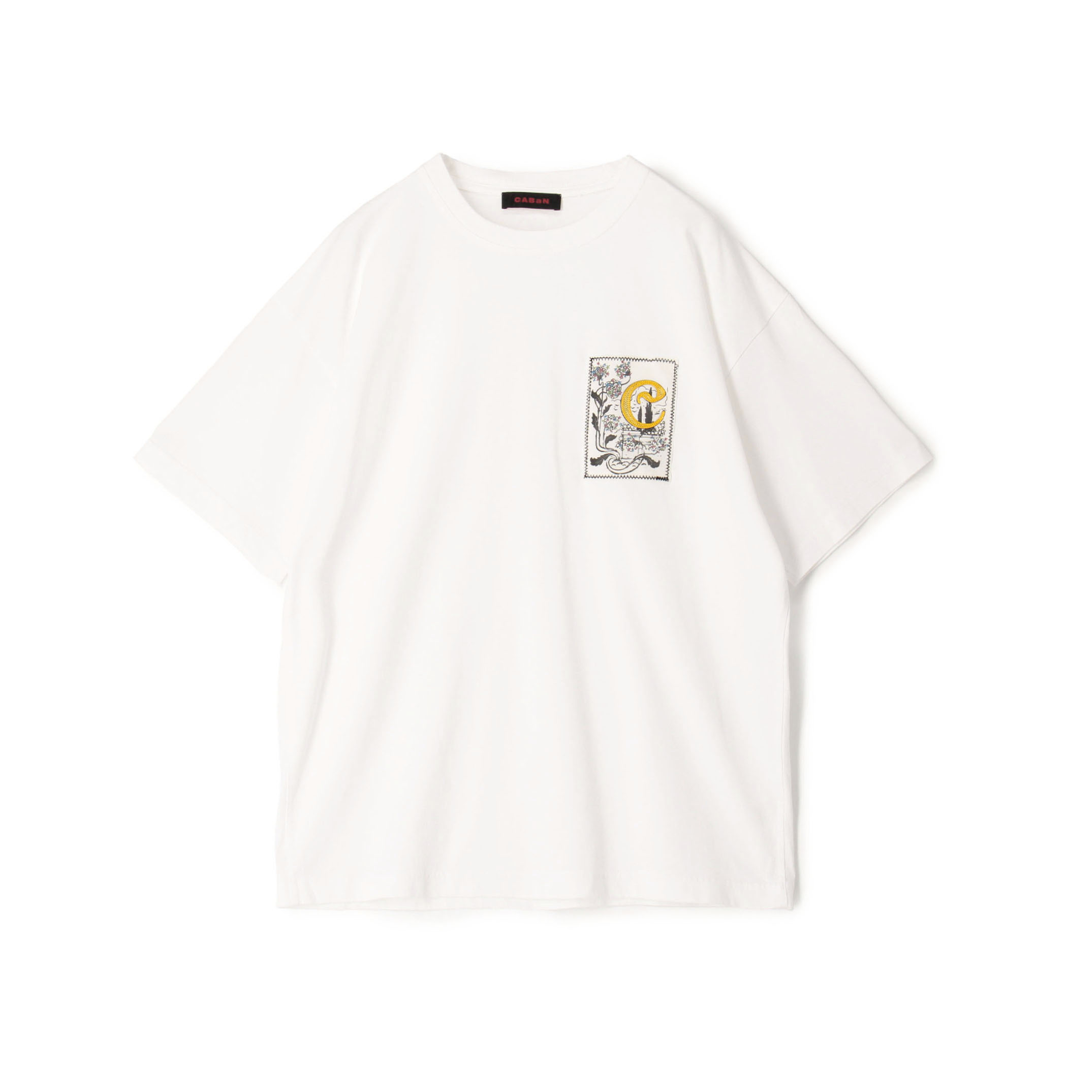 CABaN ドライスビンコットン IBIZA プリントTシャツ｜トゥモローランド