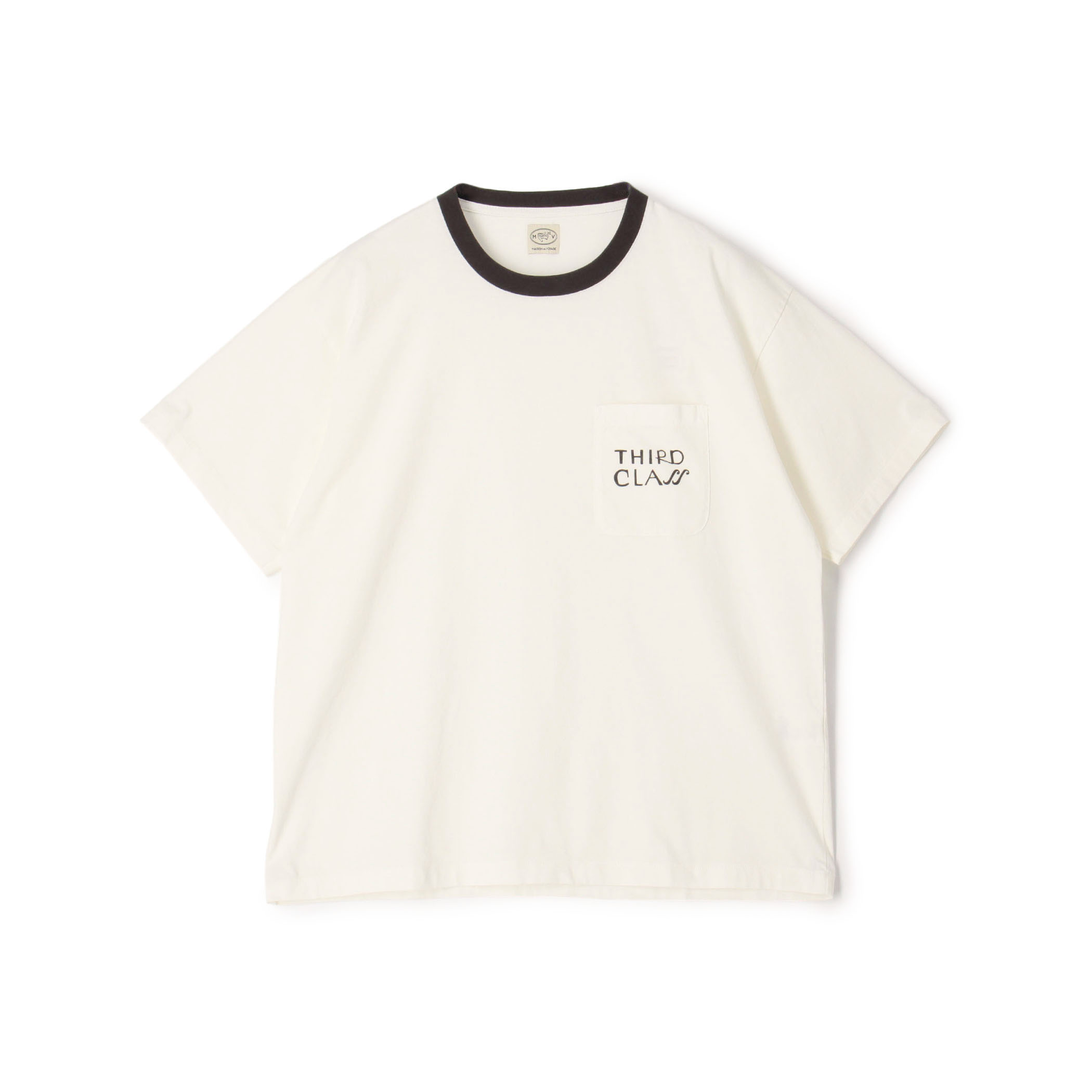 MAISON et VOYAGE コットン プリントTシャツ