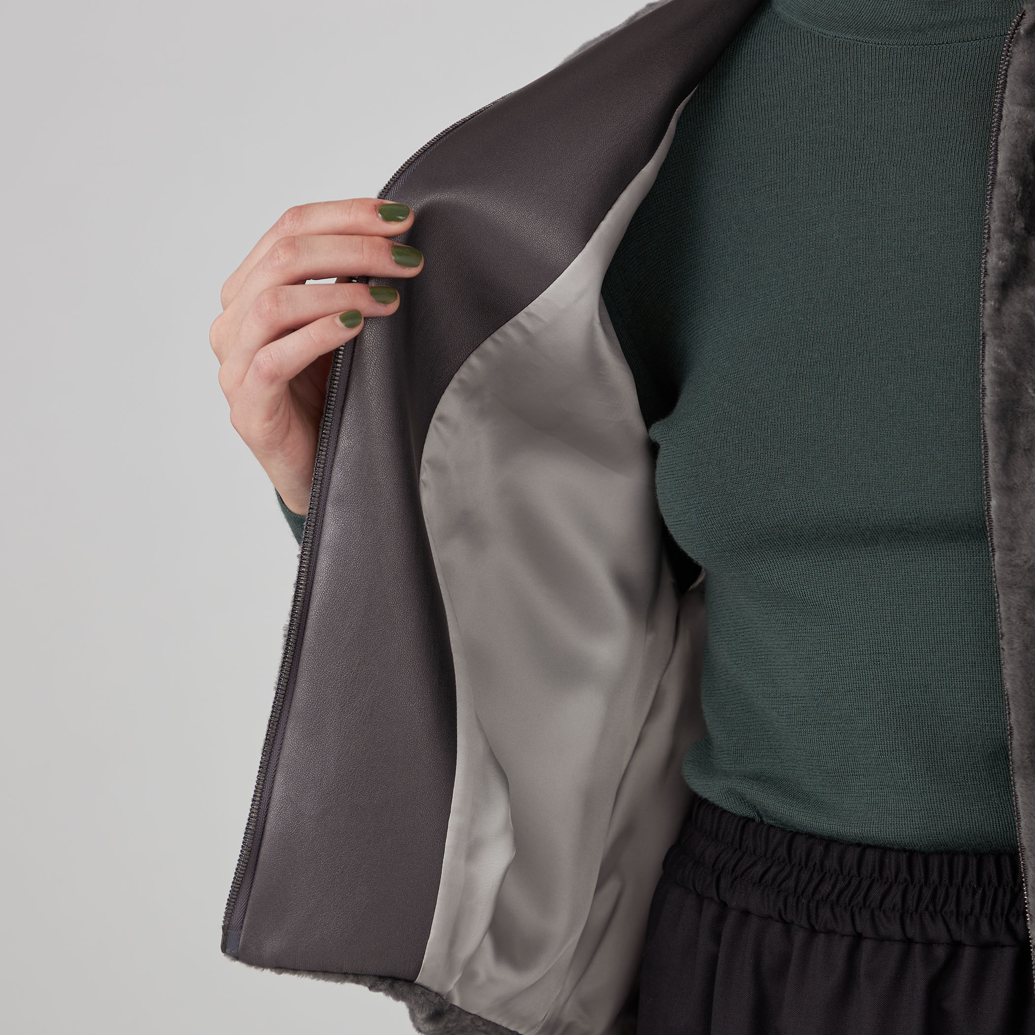 TOMORROWLAND collectionフェイクシール バルーンジレ TOMORROWLAND Collection フェイクシール バルーンジレ