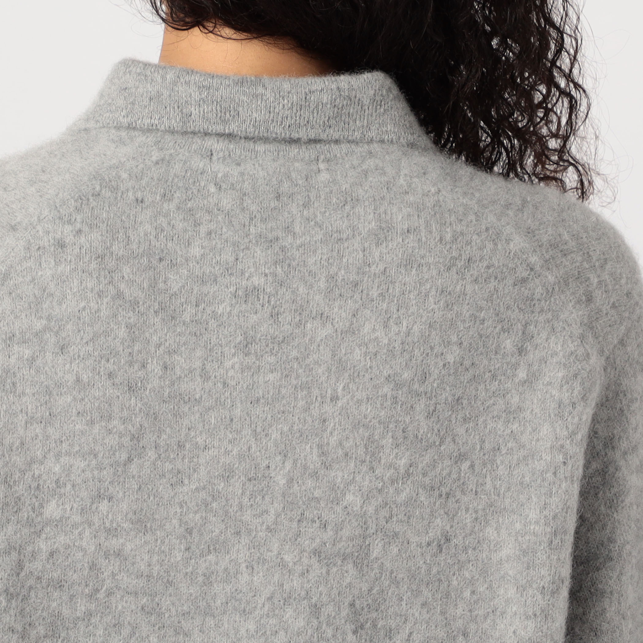 ベビーアルパカボイルド シャツカーディガン｜トゥモローランド 公式通販