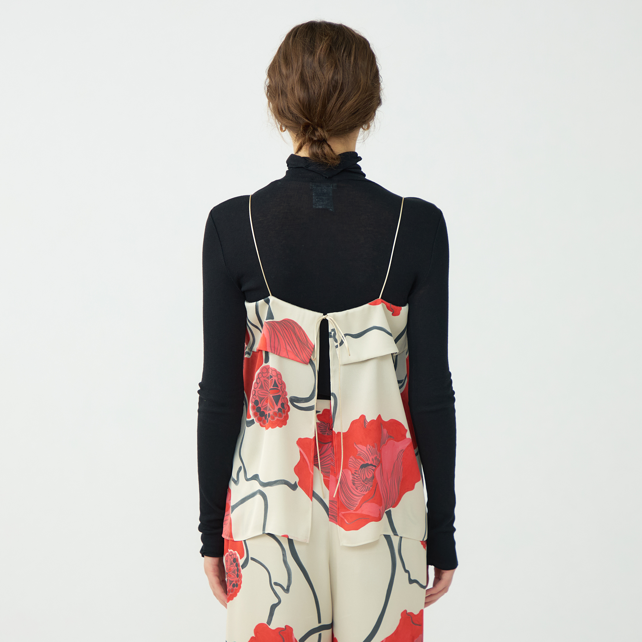 ポピープリント キャミソールブラウス|トゥモローランド 公式通販 ポピープリント キャミソールブラウス|トゥモローランド 公式通販