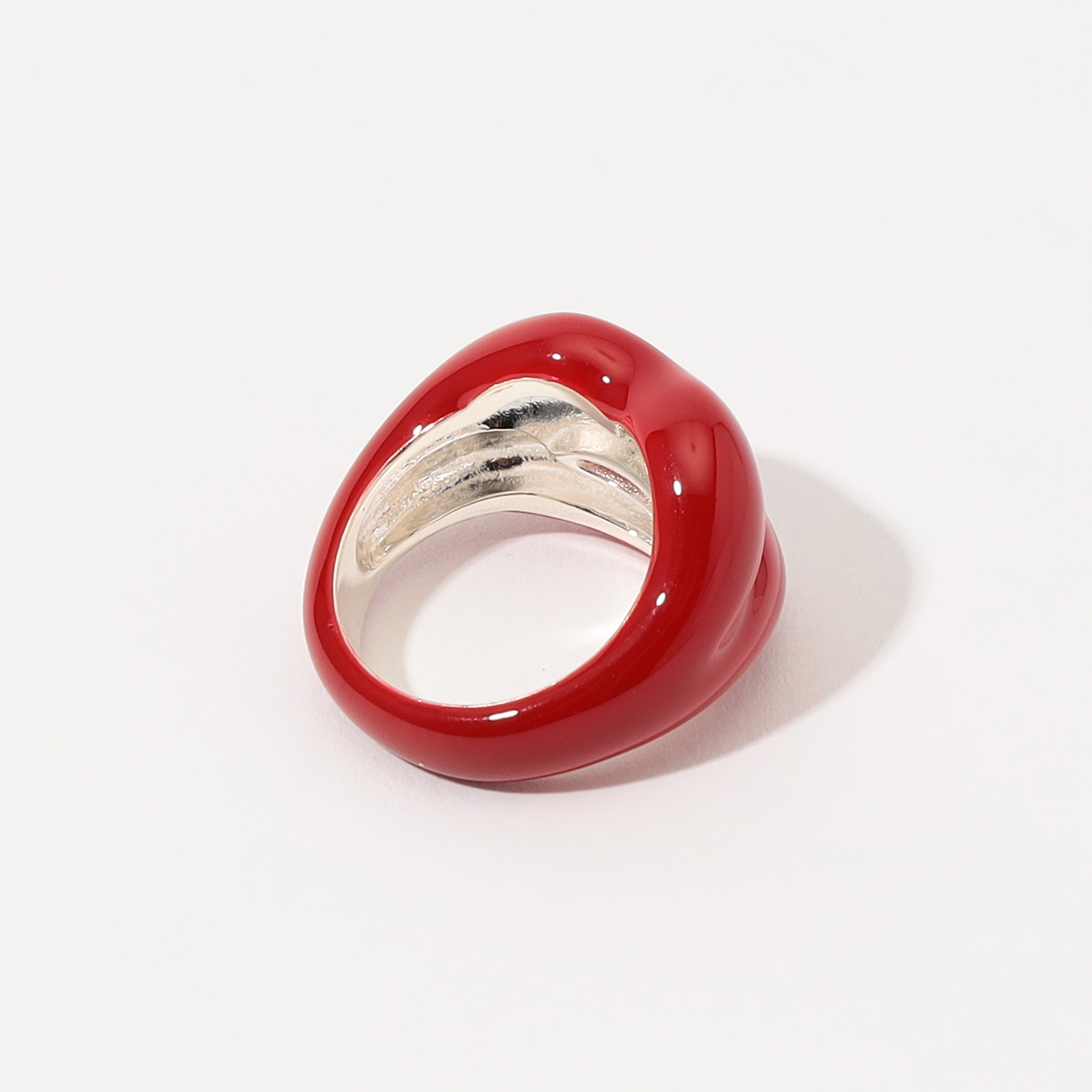 HOTLIPS BY SOLANGE リップモチーフリング　ブラック　約12号 HOTLIPS BY SOLANGE リップモチーフリング｜トゥモローランド