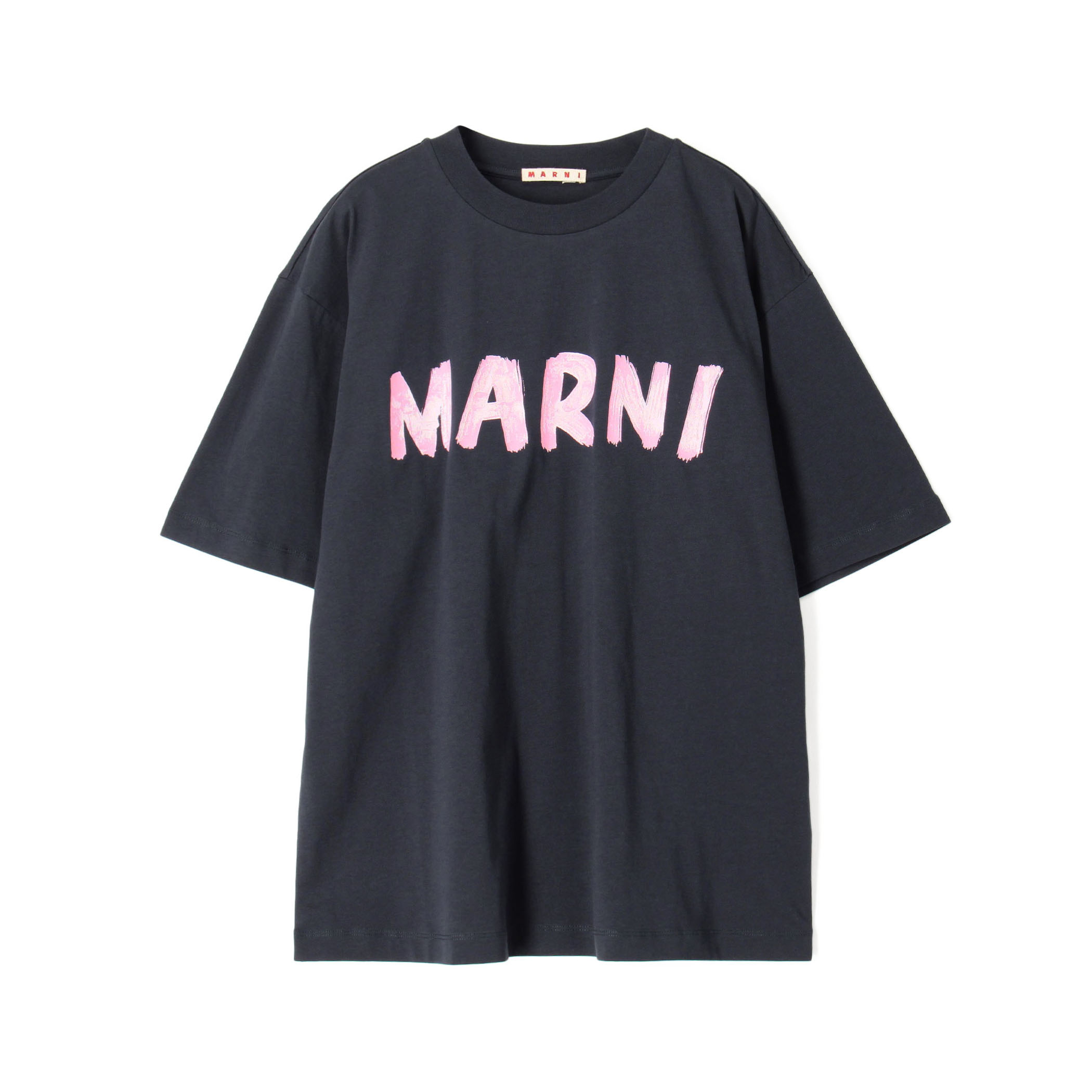 新品タグ付 MARNI ロゴ コットン ニット セーター-