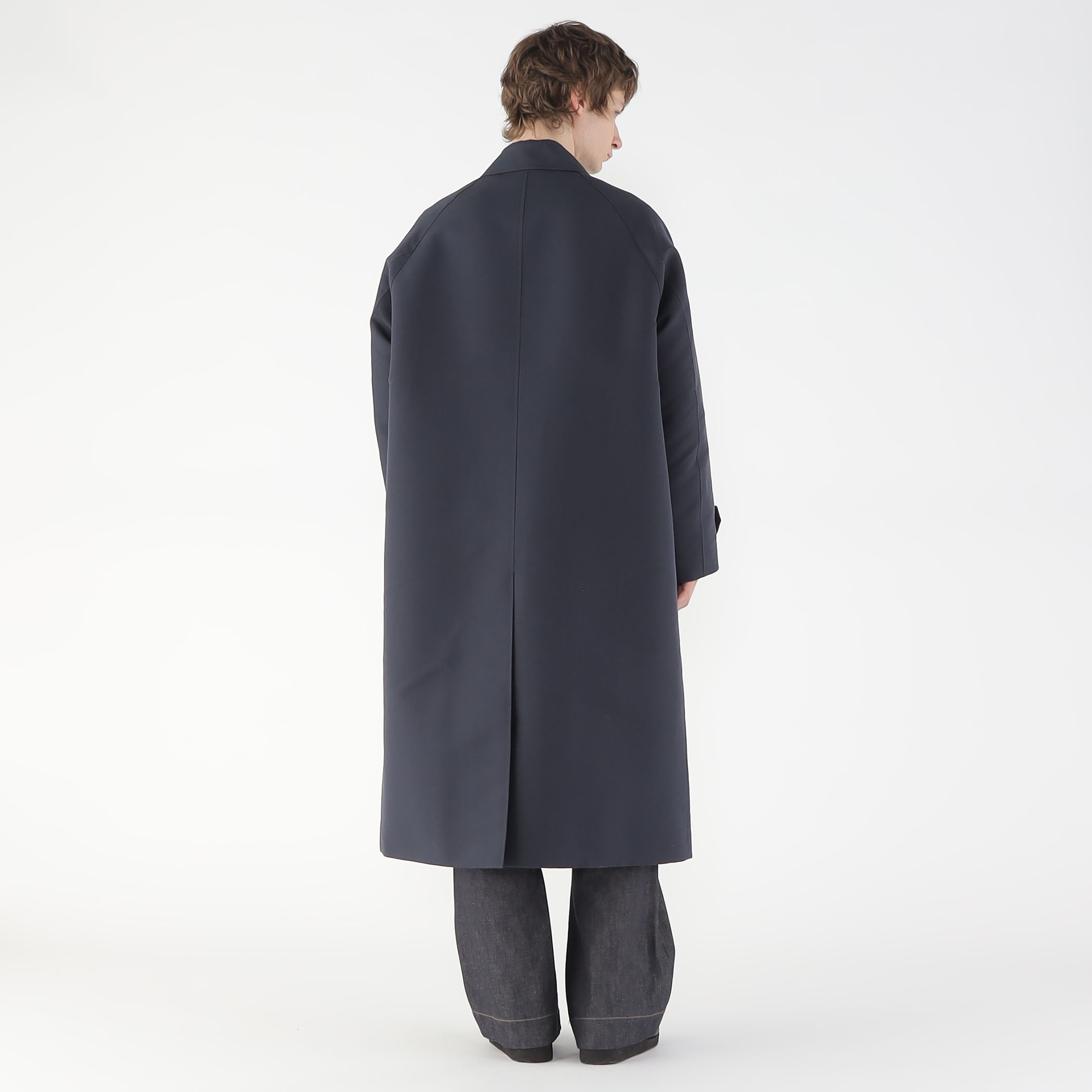 ウールコットンダブルクロス バルカラーコート｜トゥモローランド 公式通販