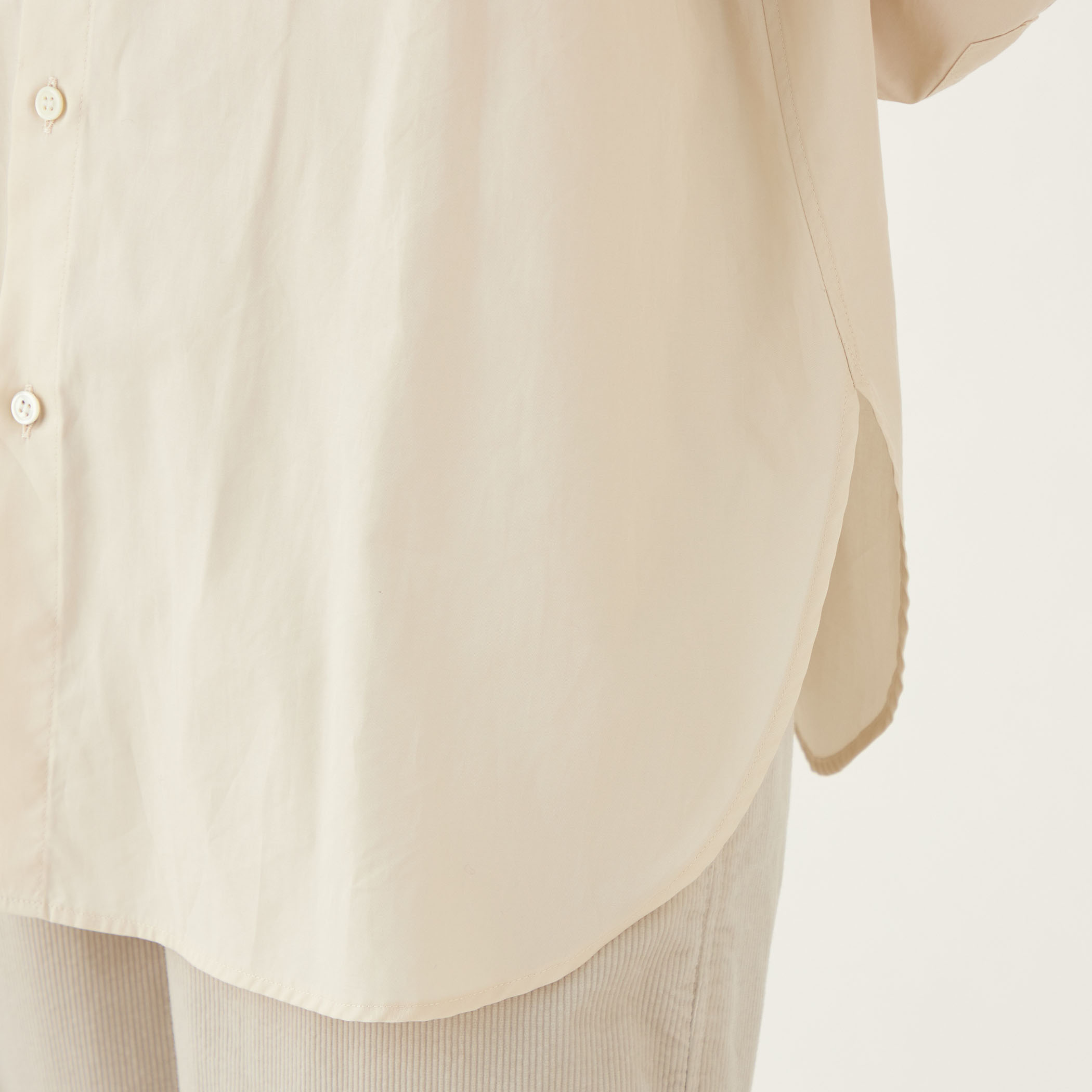 23AW／美品 ギャルリーヴィー コットンツイル スカーフシャツ 長袖 ブラウス GALERIE VIE（ギャルリー ヴィー）の「コットンツイル スカーフ
