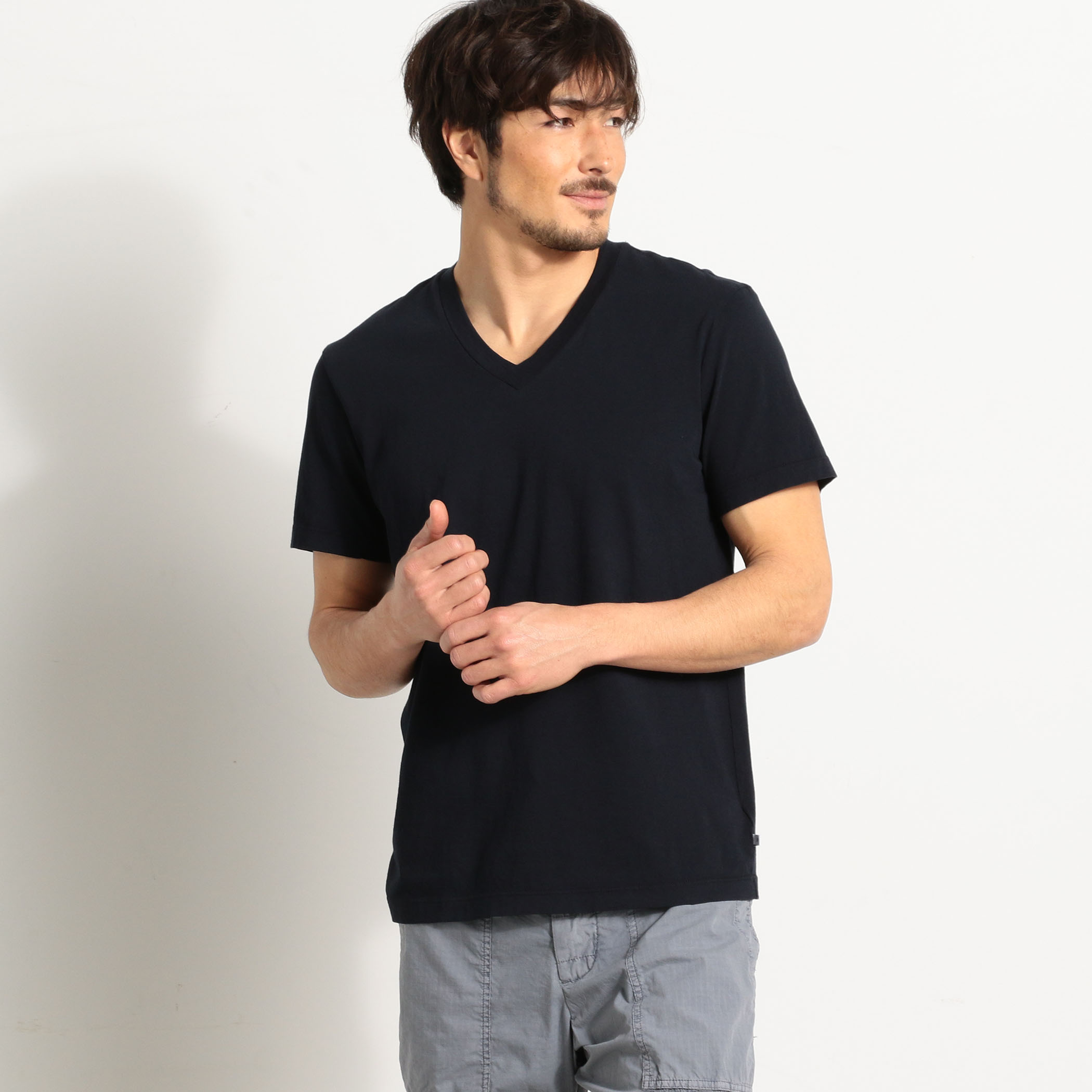 ベーシック VネックTシャツ MLJ3352｜トゥモローランド 公式通販