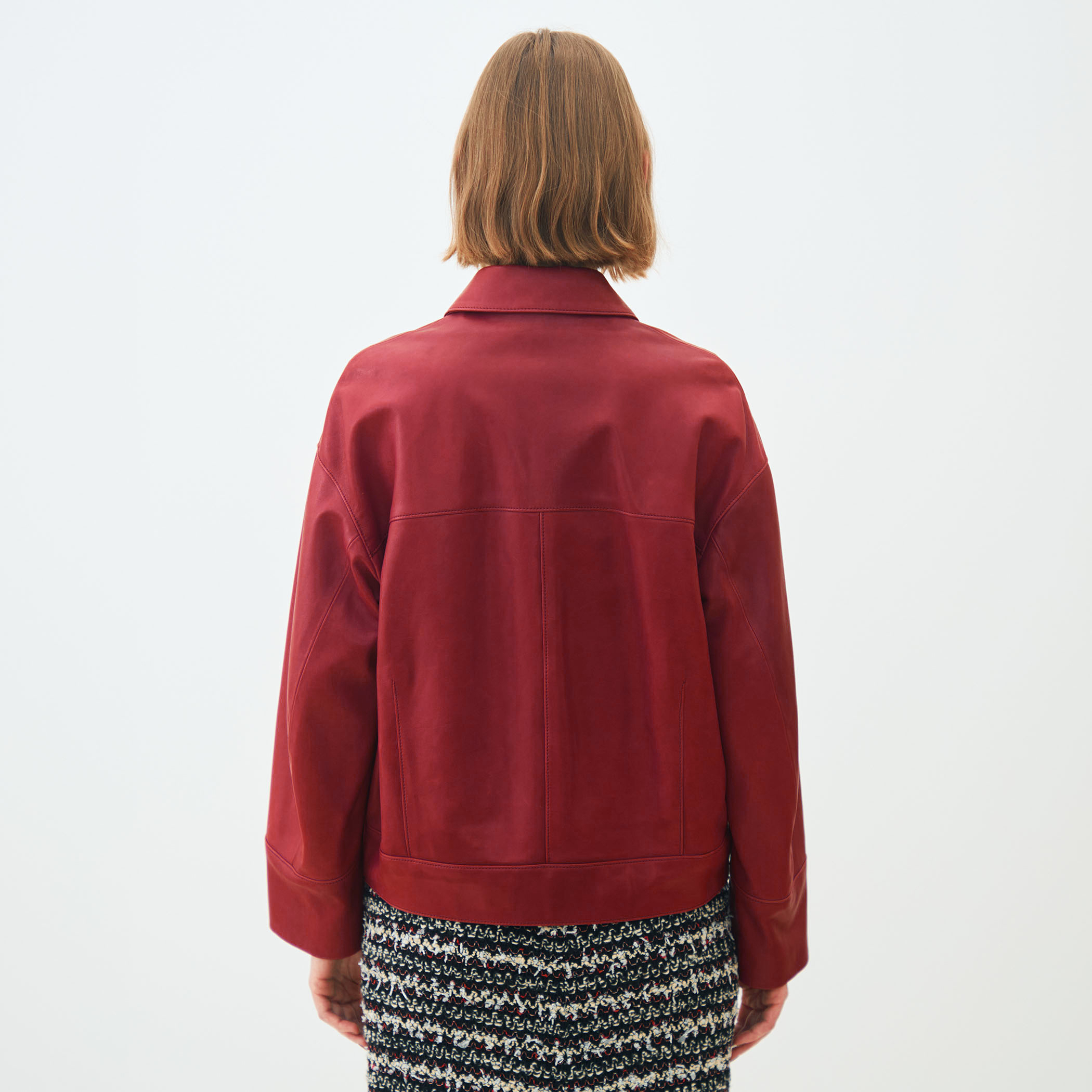 ベジタブルレザー コクーンブルゾン｜トゥモローランド 公式通販