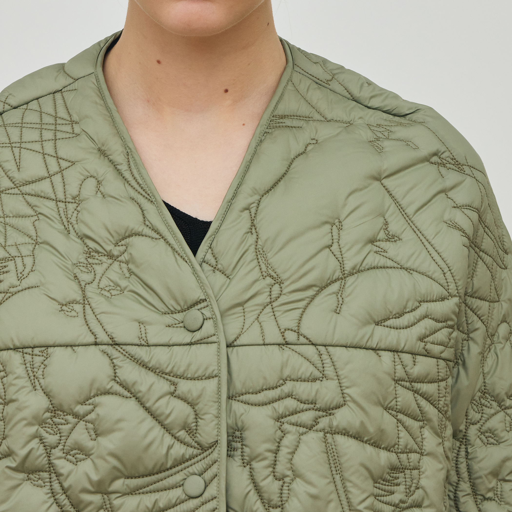 美品 yukiemon テキスタイルキルティングコート まぜまぜ リバーシブル item4134a2565eeb11f0b63d0242ac