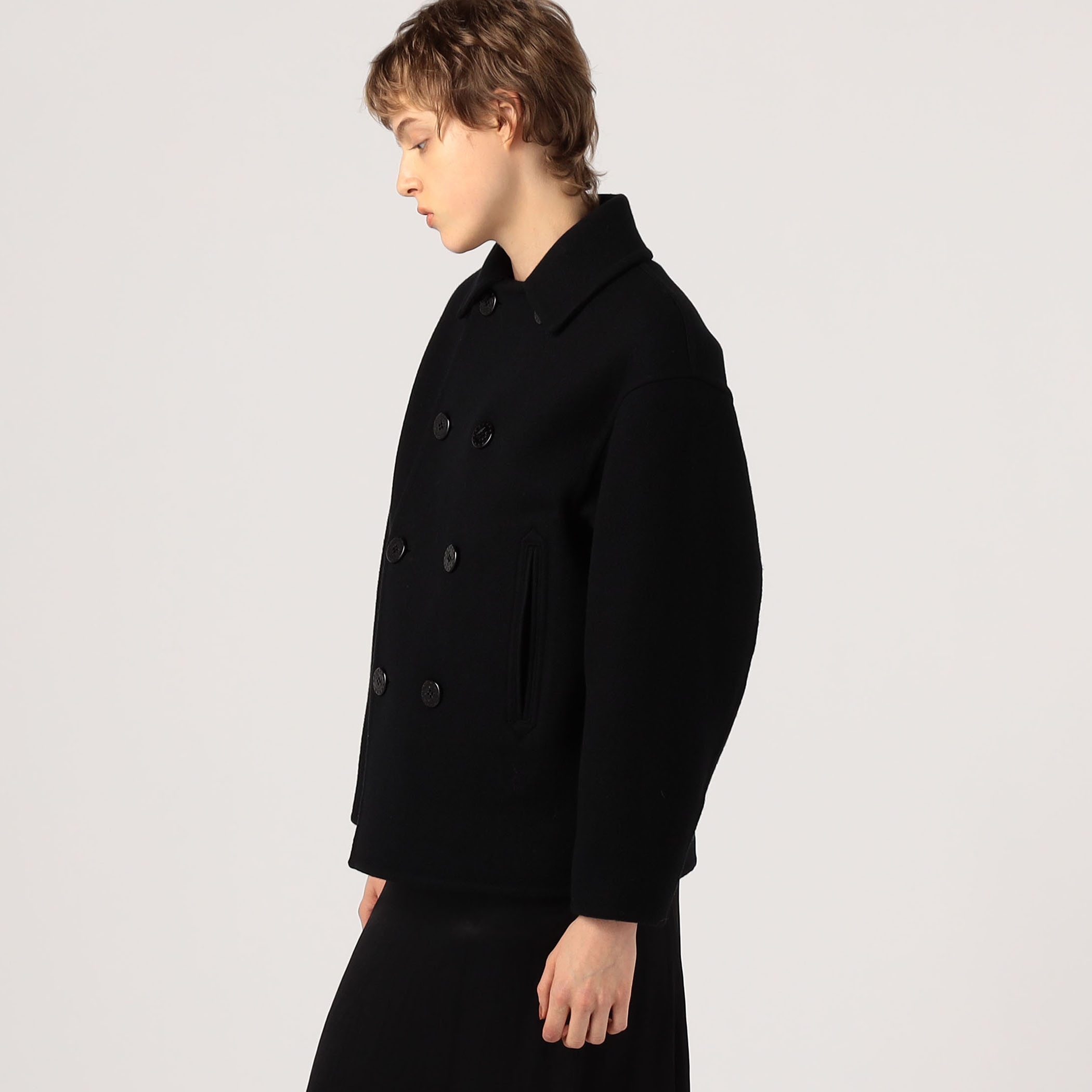 HYKE DUFFEL PEA COAT｜トゥモローランド 公式通販