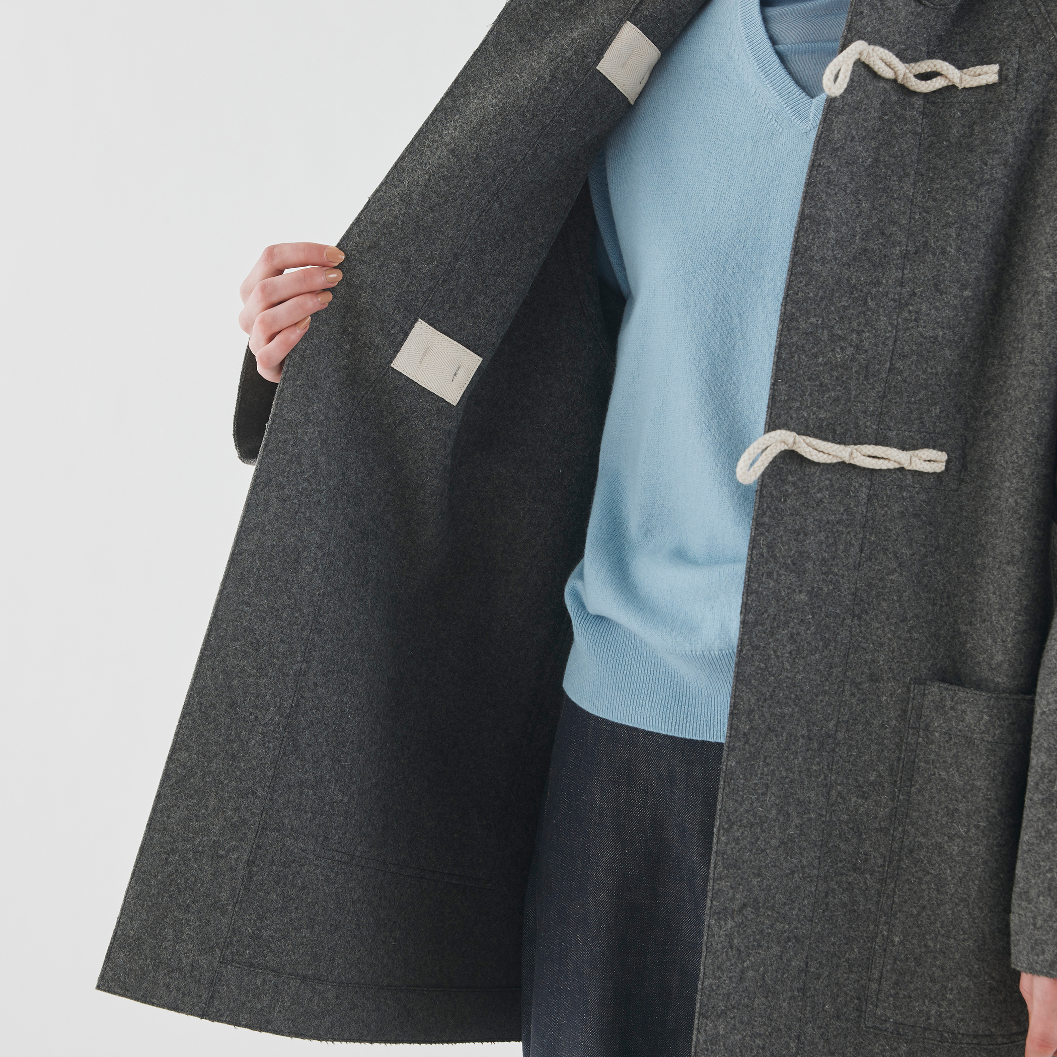 ウールフェルトライク ダッフルコート｜トゥモローランド 公式通販