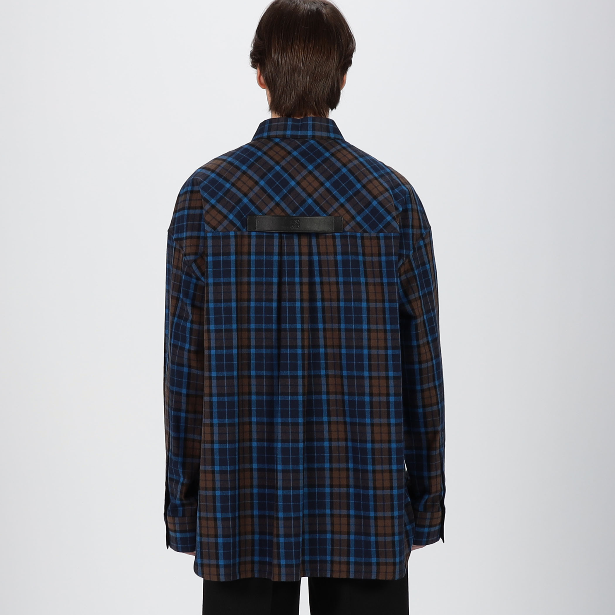 LOEWE コットン チェック オーバーシャツ｜トゥモローランド 公式サイト