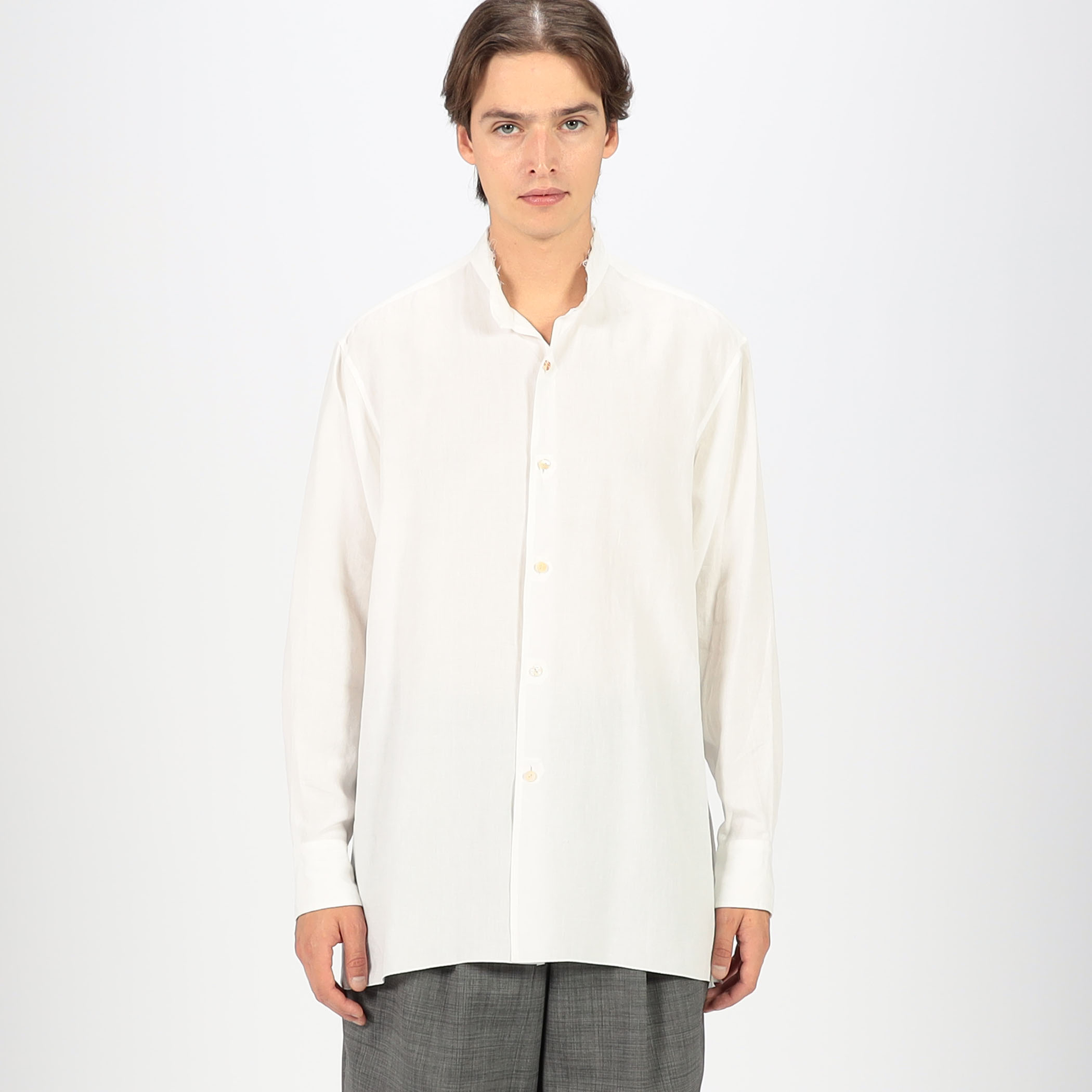 MAATEE&SONS シャツ MAATEE&SONS ヘンプ スタンドカラーシャツ｜トゥモローランド 公式サイト