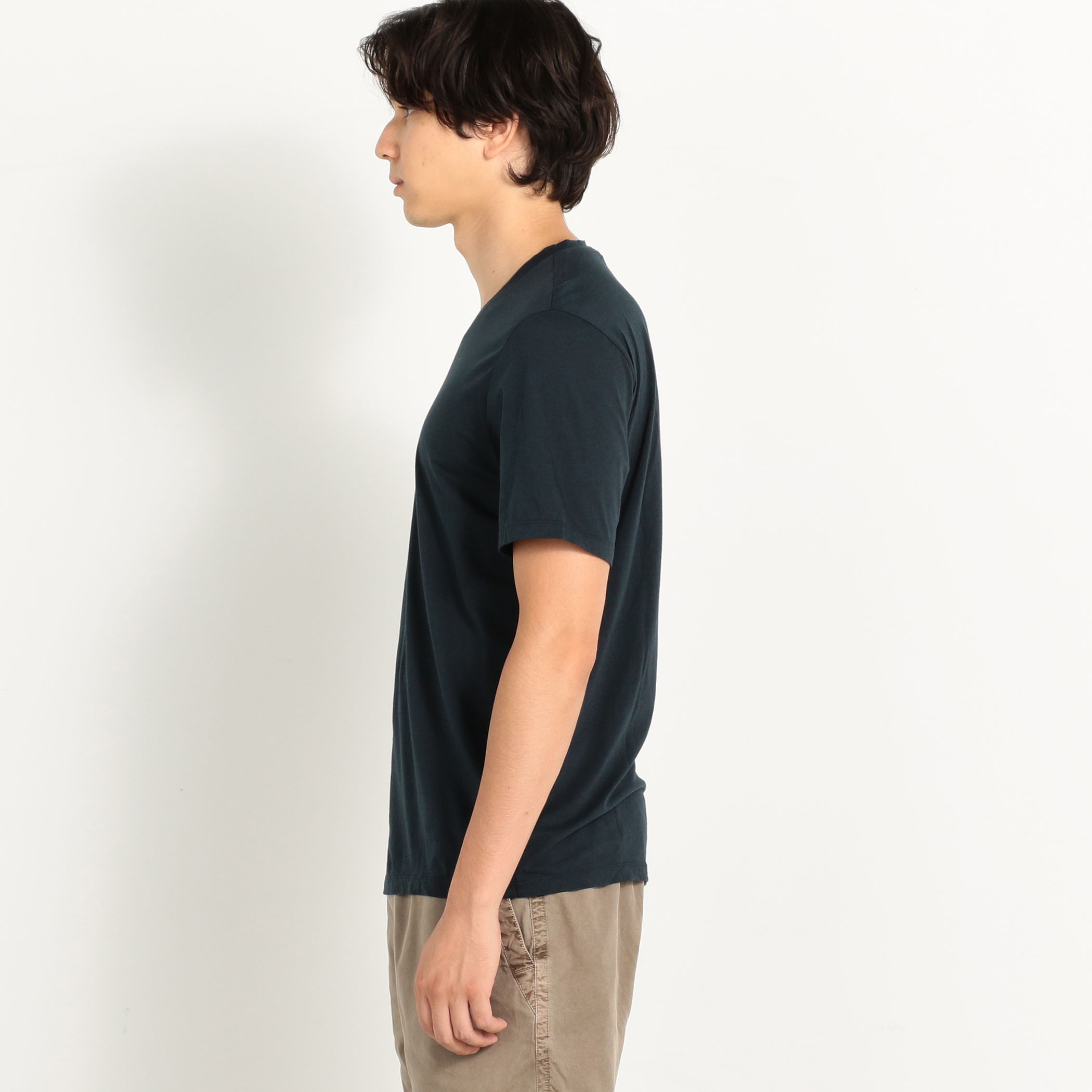リュクス ジャージーVネックTシャツ MELJ3248