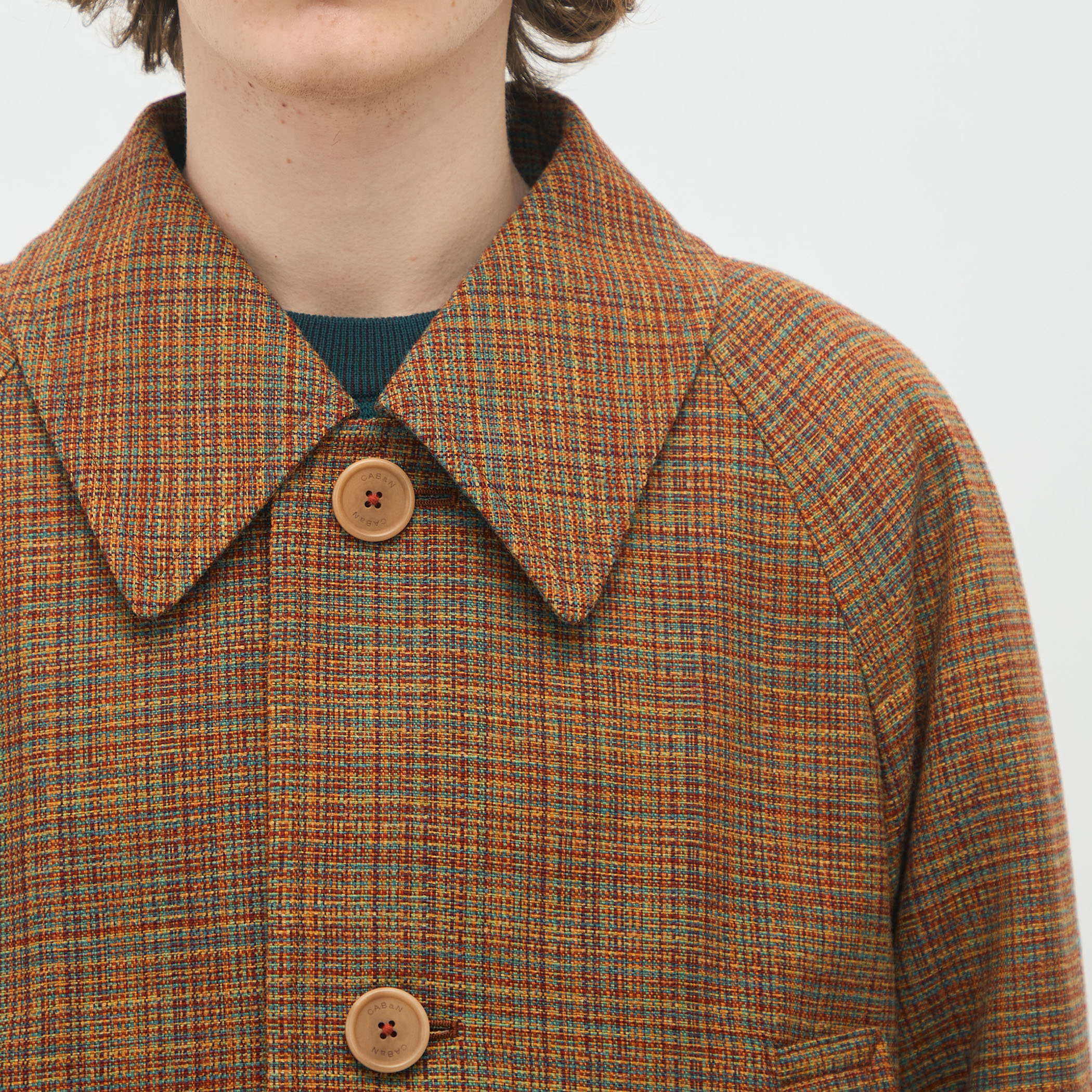 CABaN マルチカラークロス ステンカラーコート｜トゥモローランド 公式通販