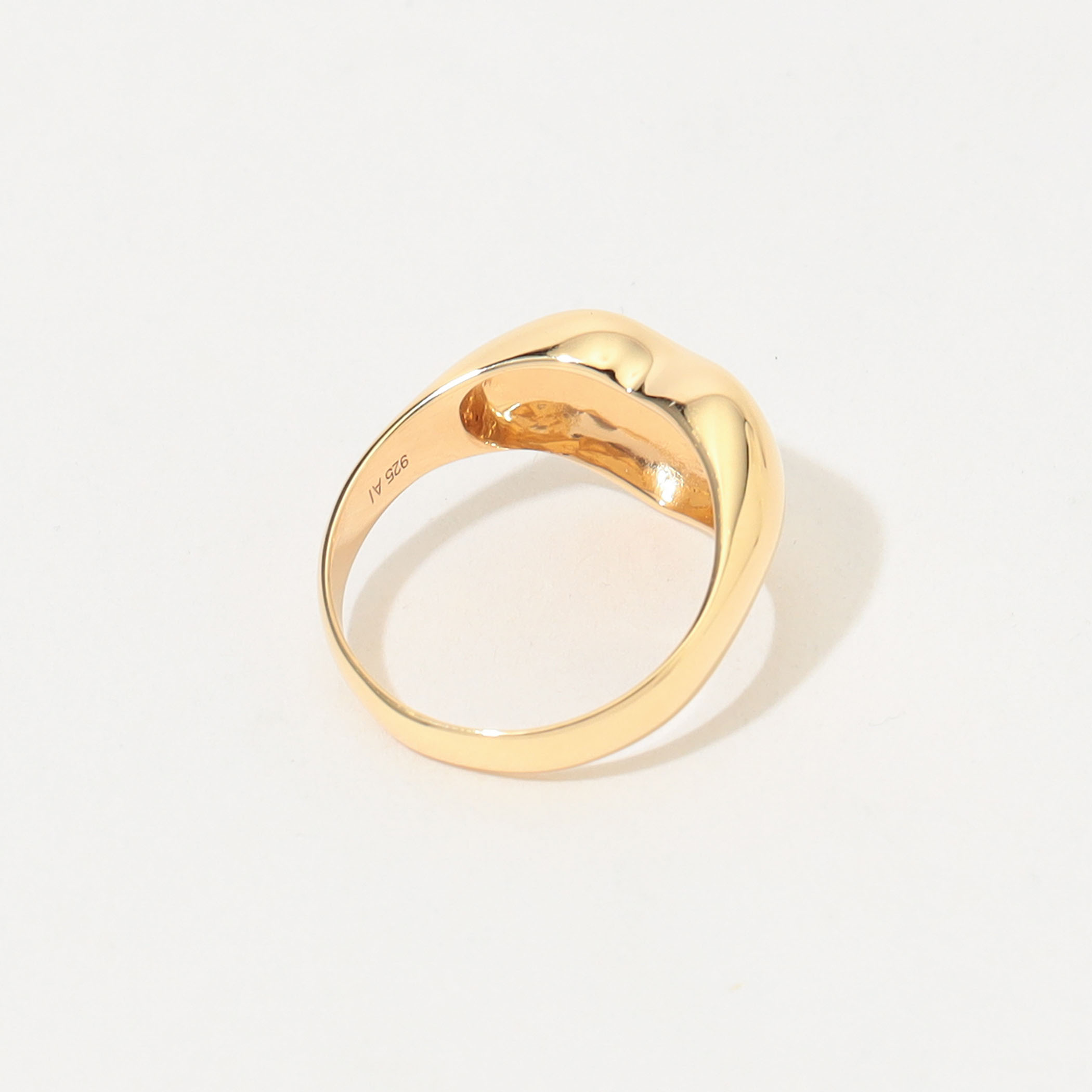 ANNIKA INEZ_HEART RING LARGE GOLD リング - agedor.ma