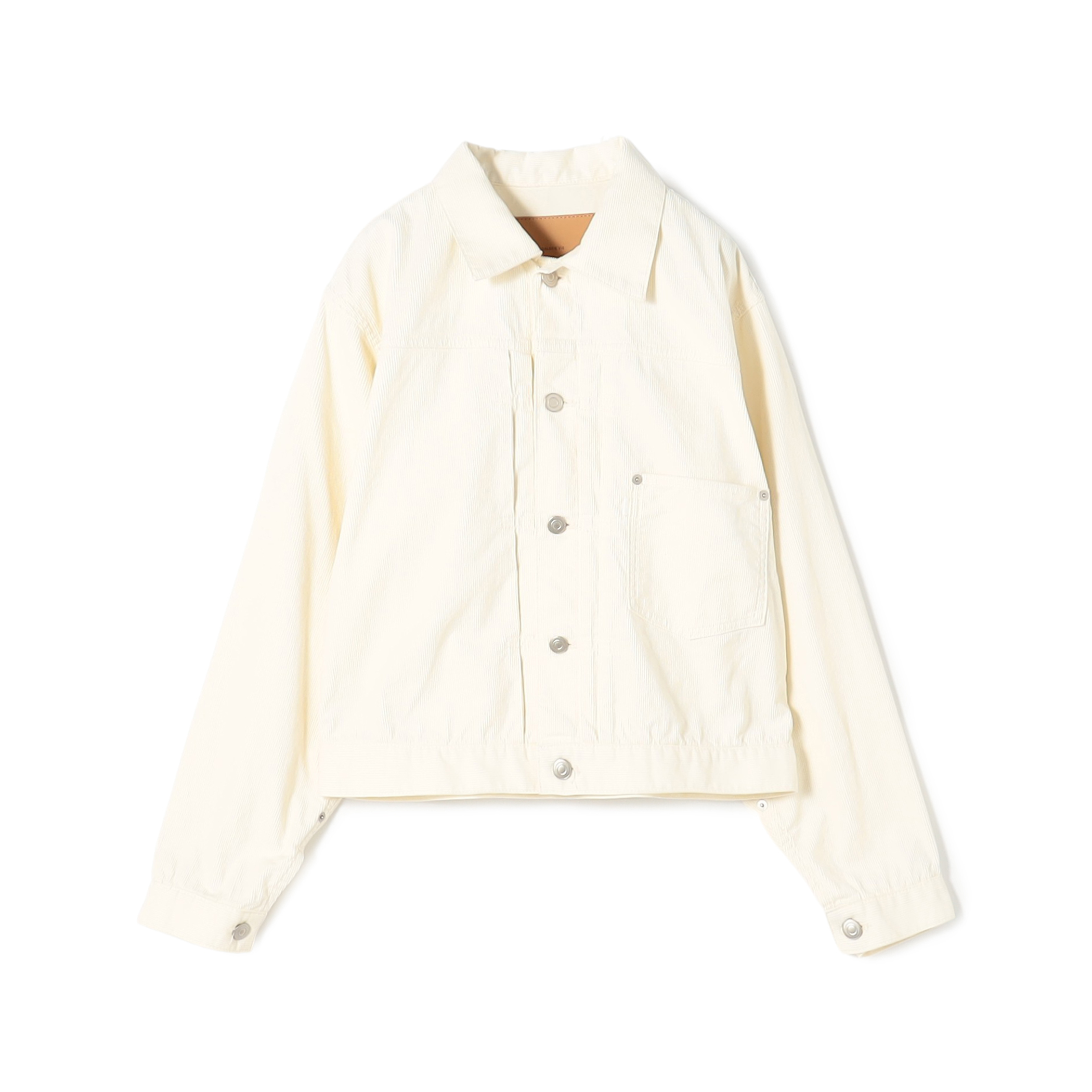 ライトコーデュロイ プリ―テッドジャケット