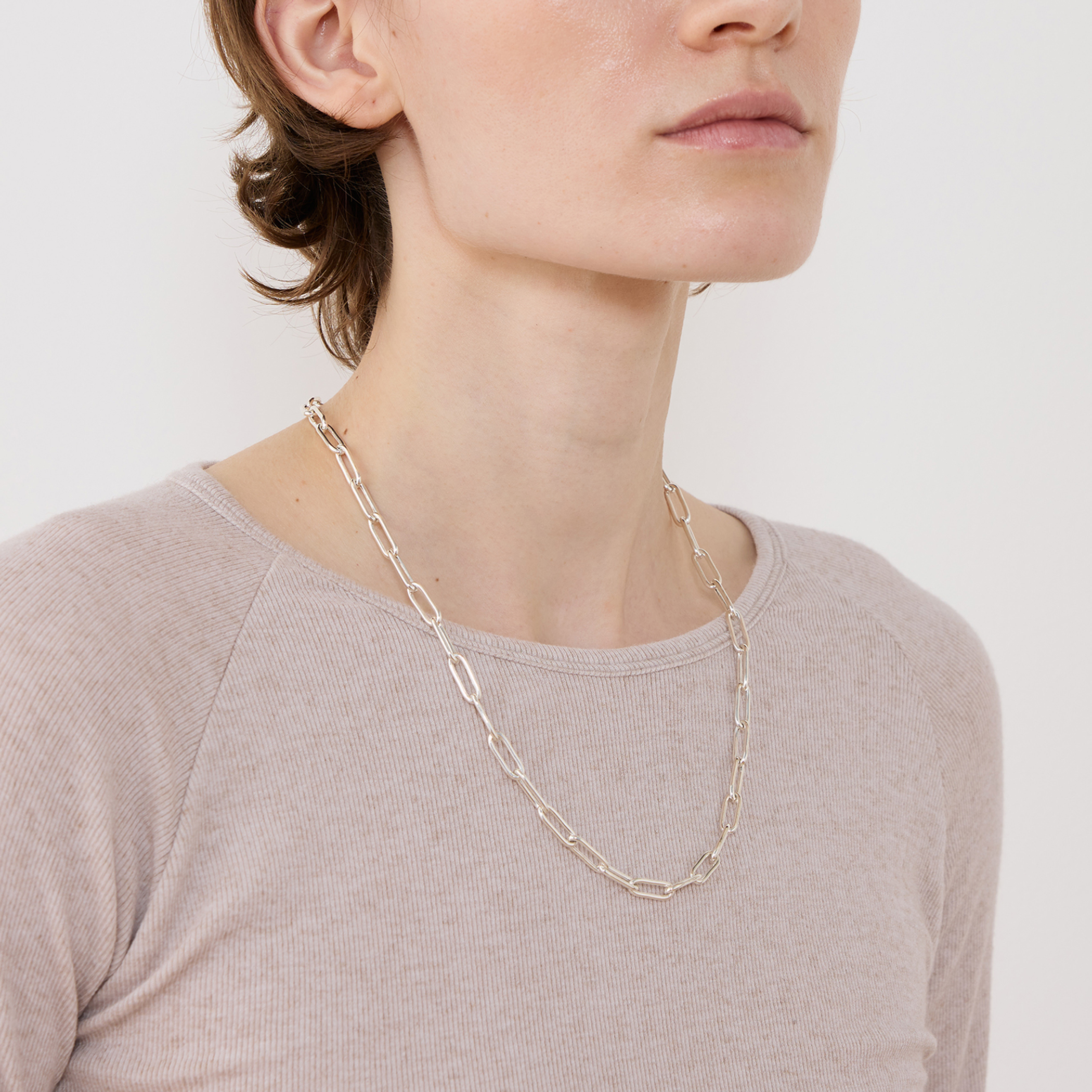 TATIANA☆Creme Pearl Maxi Long necklace ネックレス Long necklace - Metal, glass pearls, resin & strass